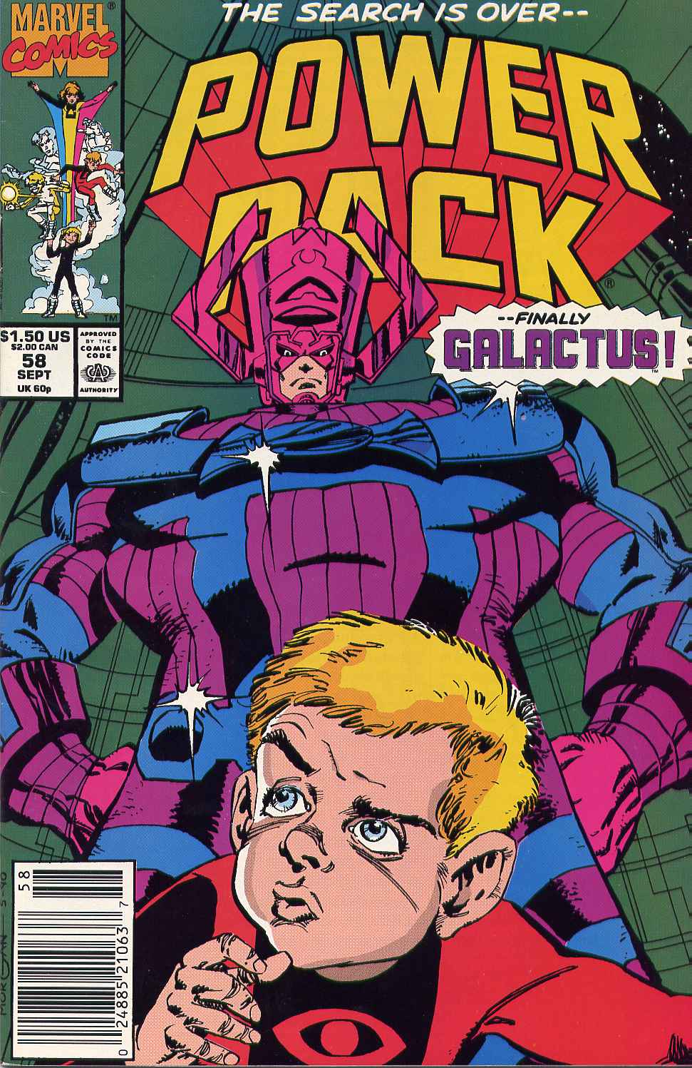Read online Power Pack (1984) comic -  Issue #58 - 1