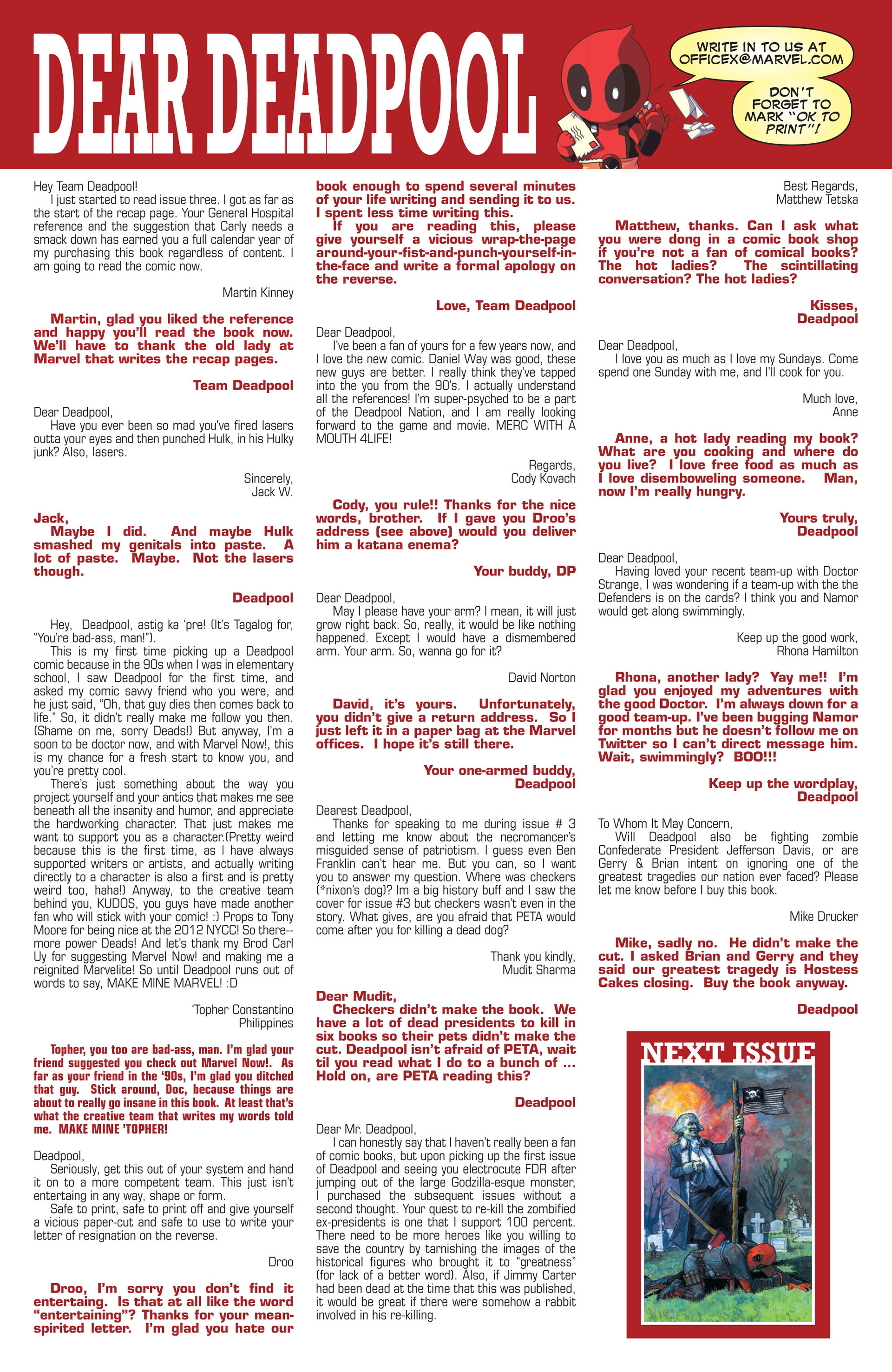 Read online Deadpool (2013) comic -  Issue #5 - 23