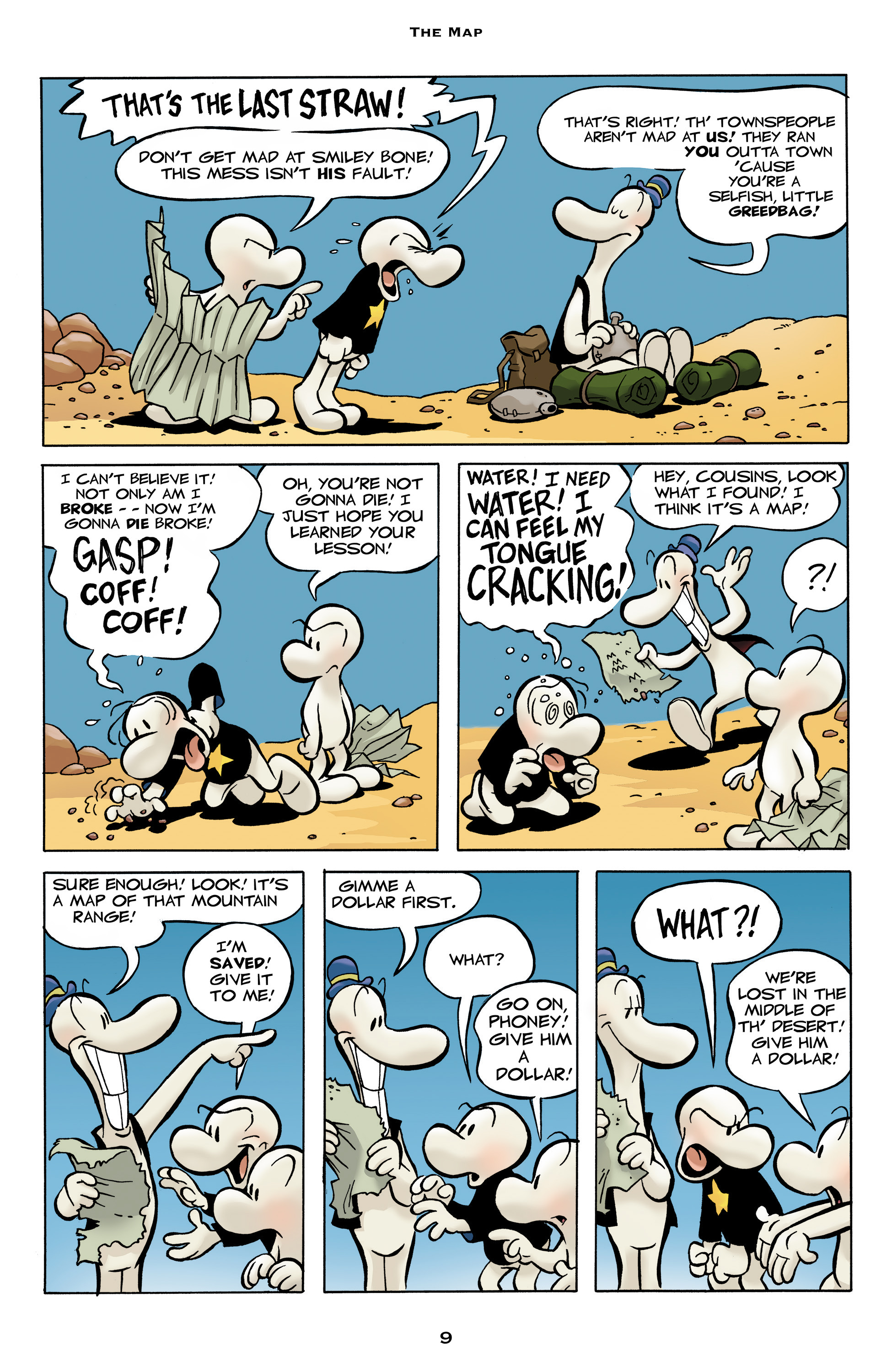 Read online Bone: Out From Boneville comic -  Issue # TPB - 9