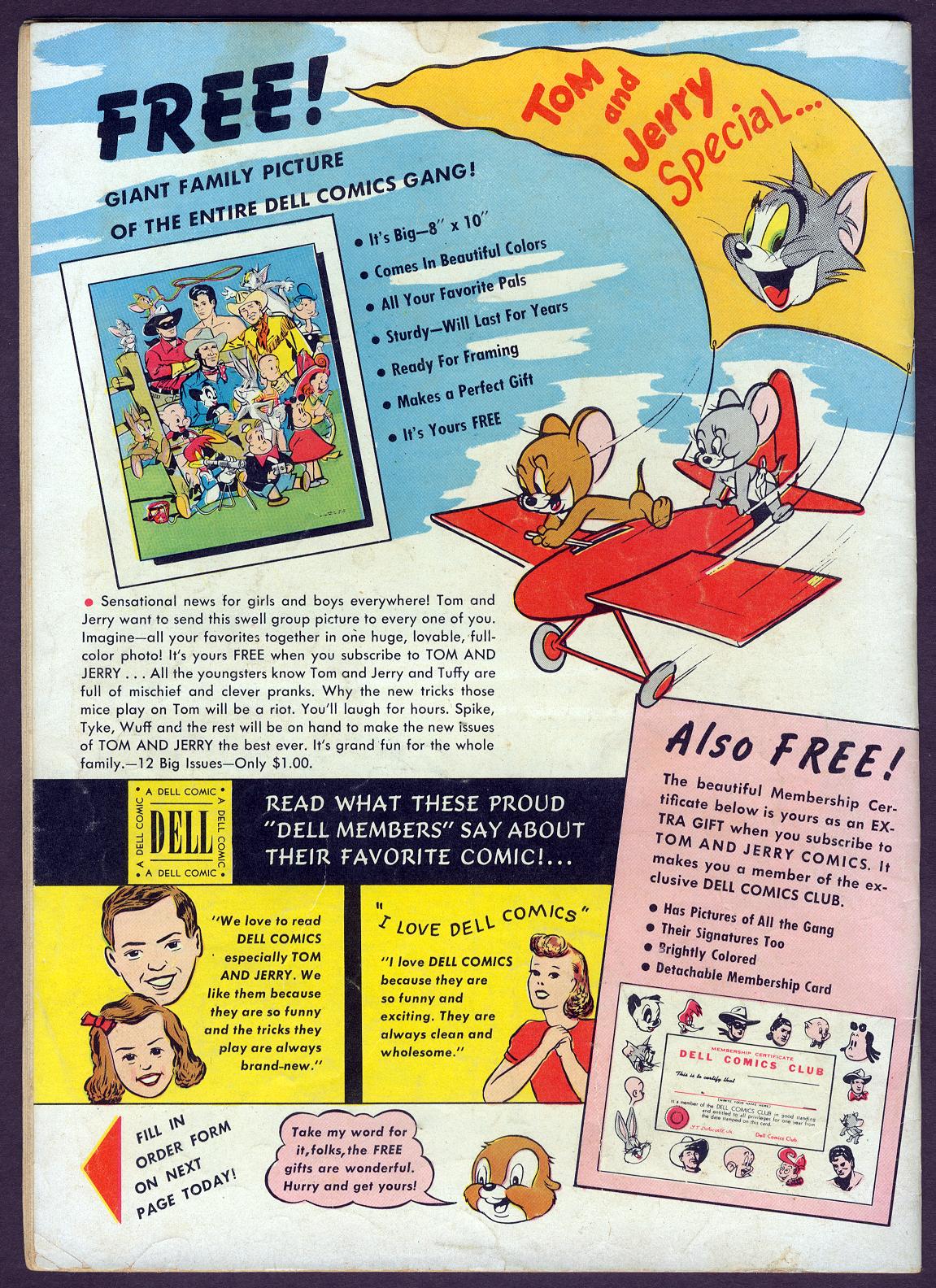 Read online Tom & Jerry Comics comic -  Issue #91 - 36
