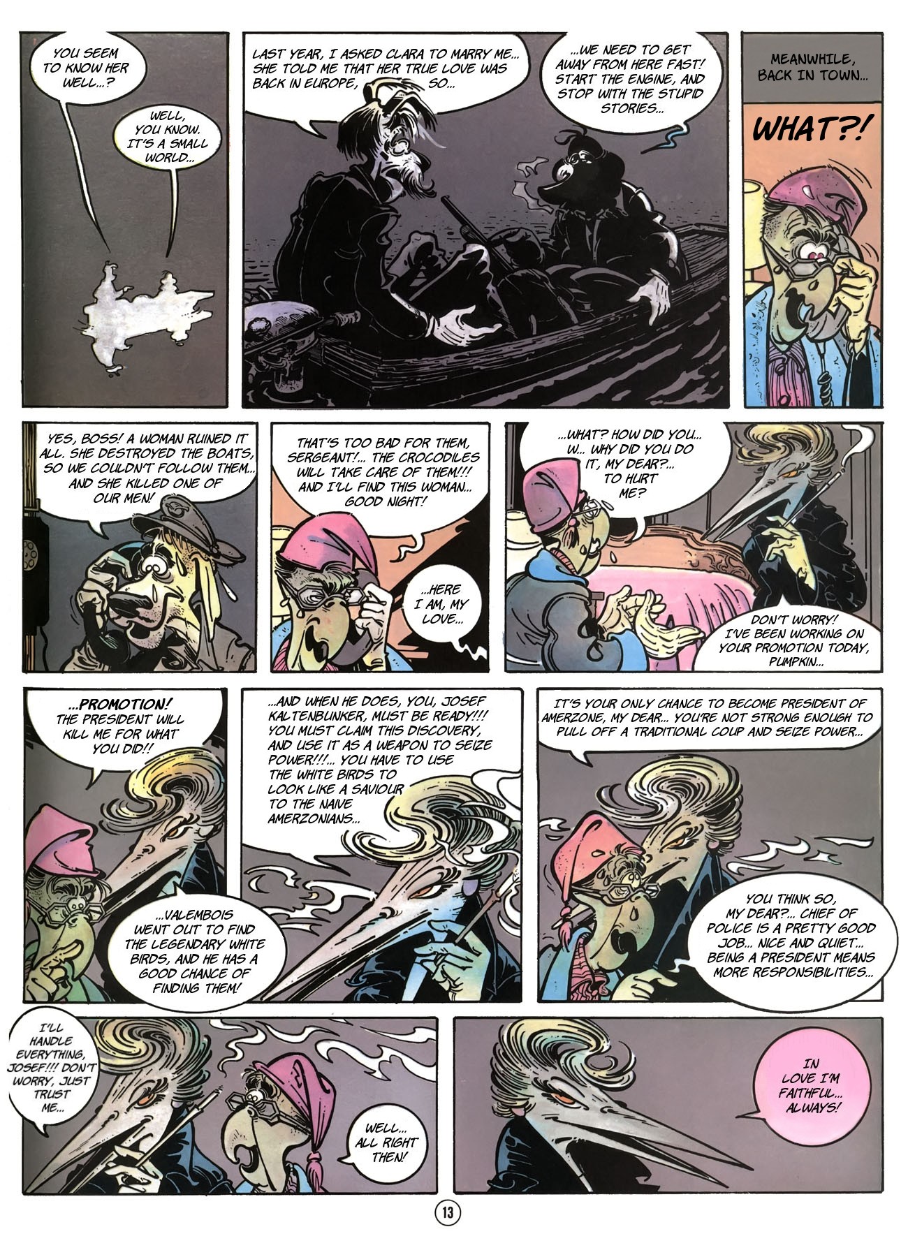 Read online Une enquête de l'inspecteur Canardo comic -  Issue #5 - 13
