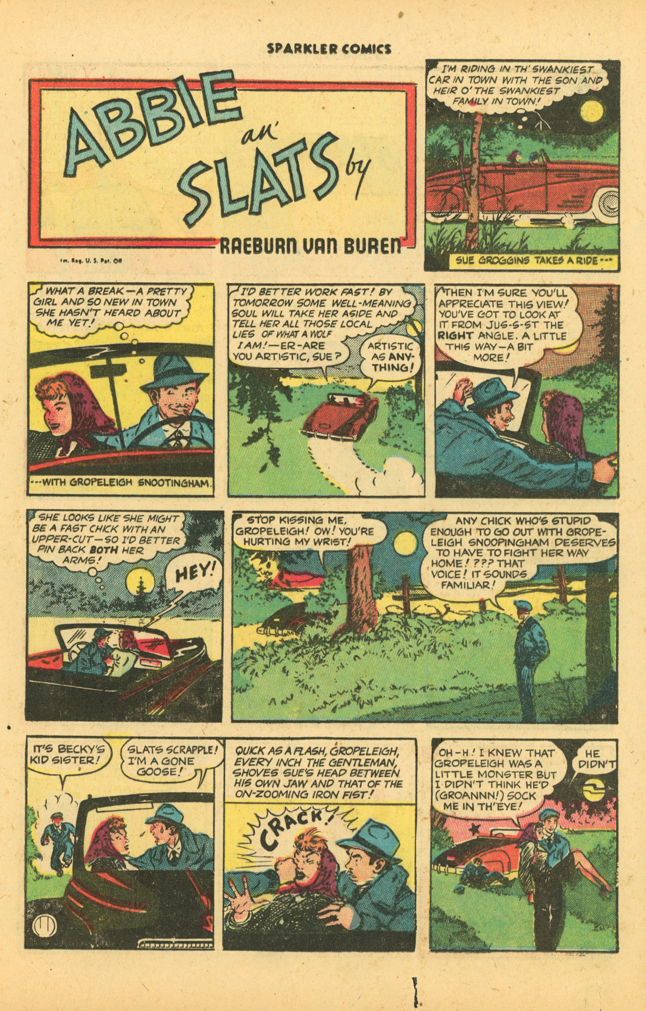 Read online Sparkler Comics comic -  Issue #75 - 19