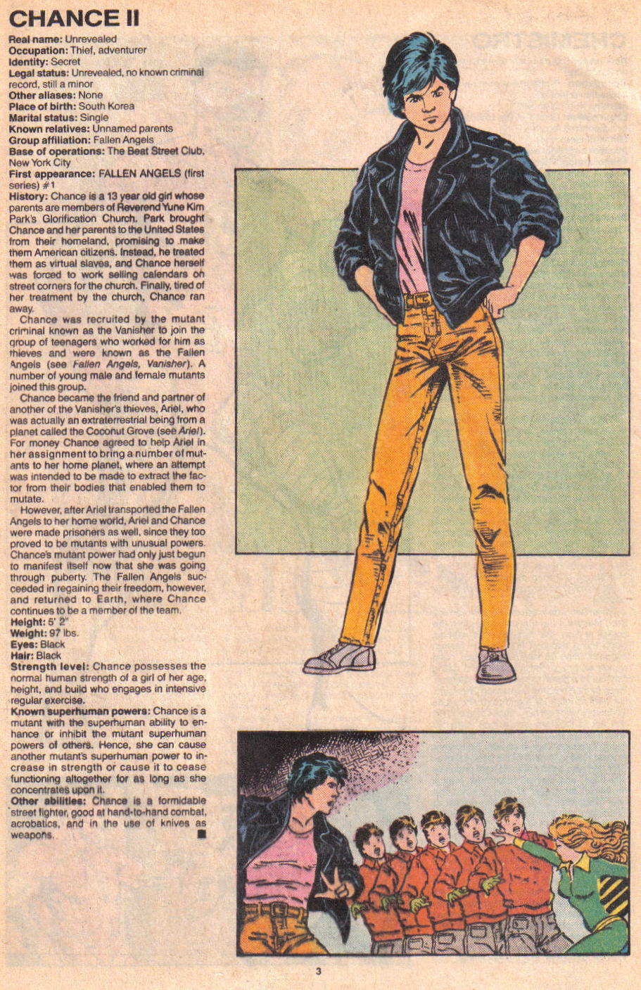 Read online The Official Handbook of the Marvel Universe: Update '89 comic -  Issue #2 - 4