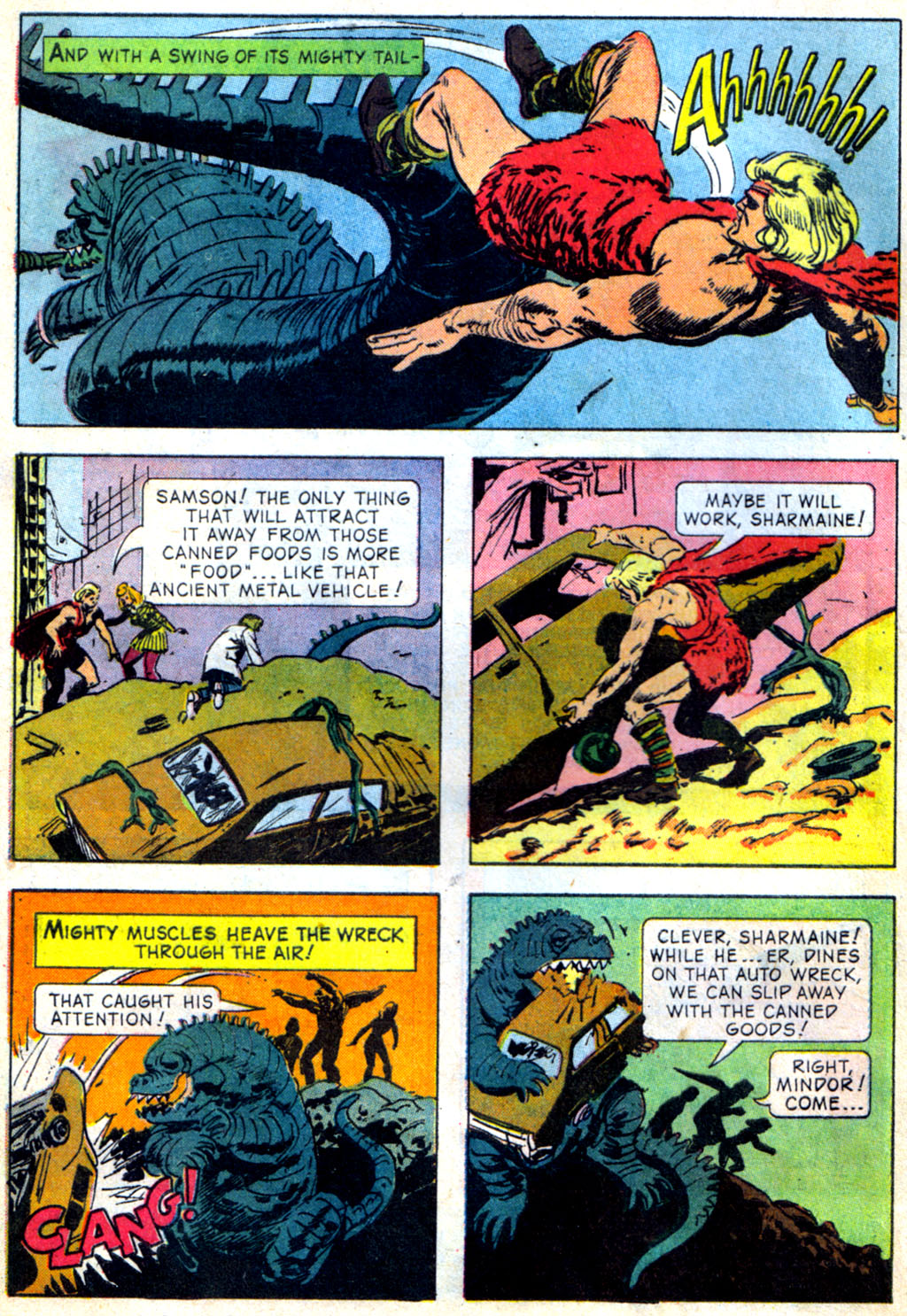 Read online Mighty Samson (1964) comic -  Issue #11 - 4