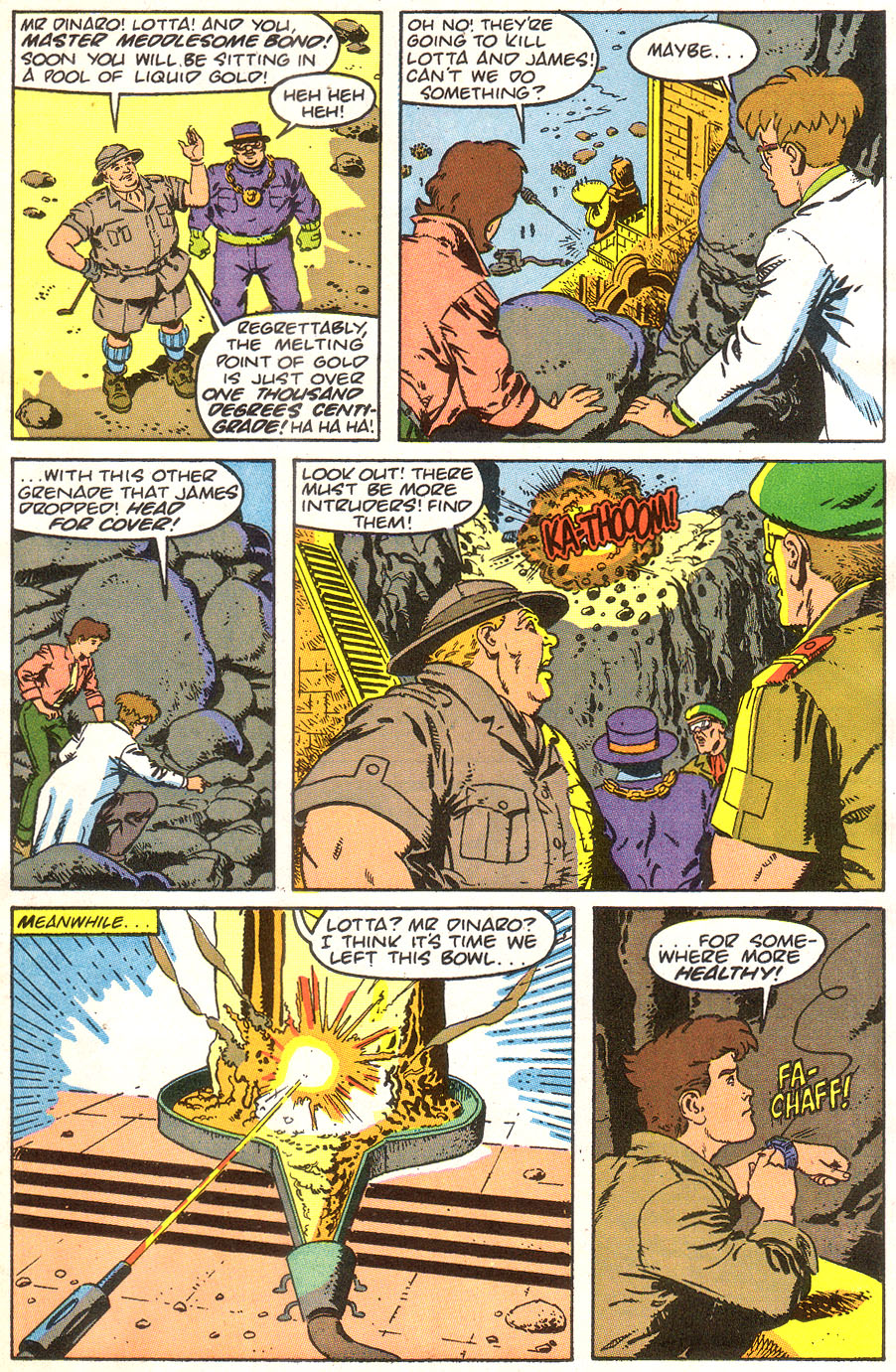 Read online James Bond Jr. comic -  Issue #3 - 21