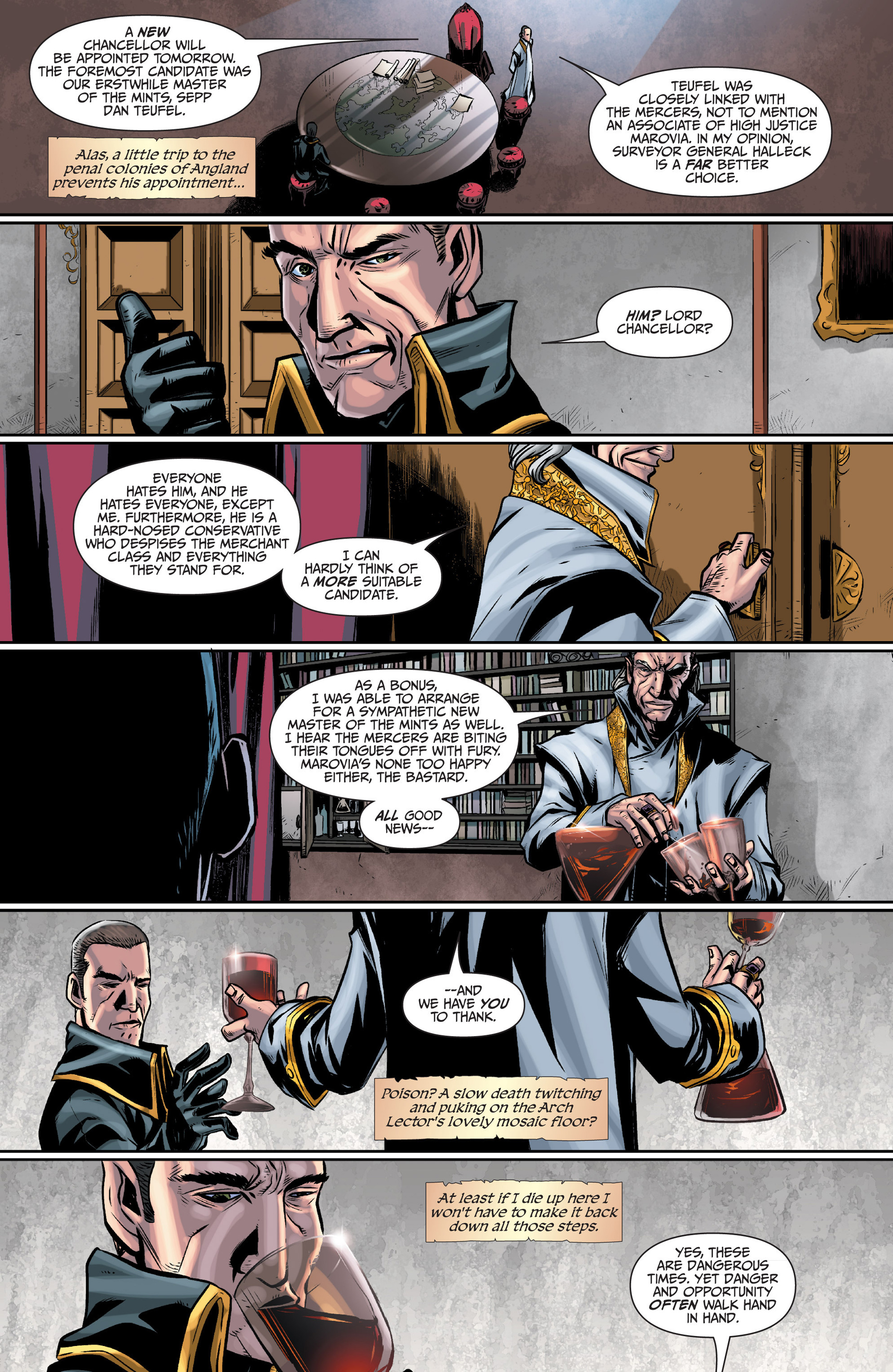 Read online The First Law: The Blade Itself comic -  Issue #3 - 11
