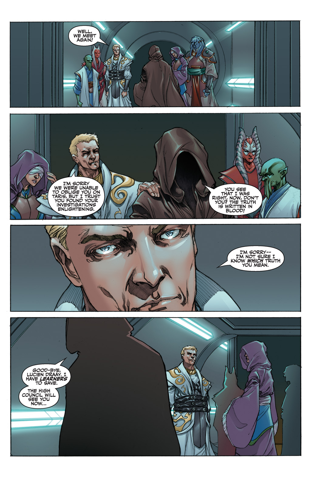 Read online Star Wars: Knights Of The Old Republic comic -  Issue #9 - 9