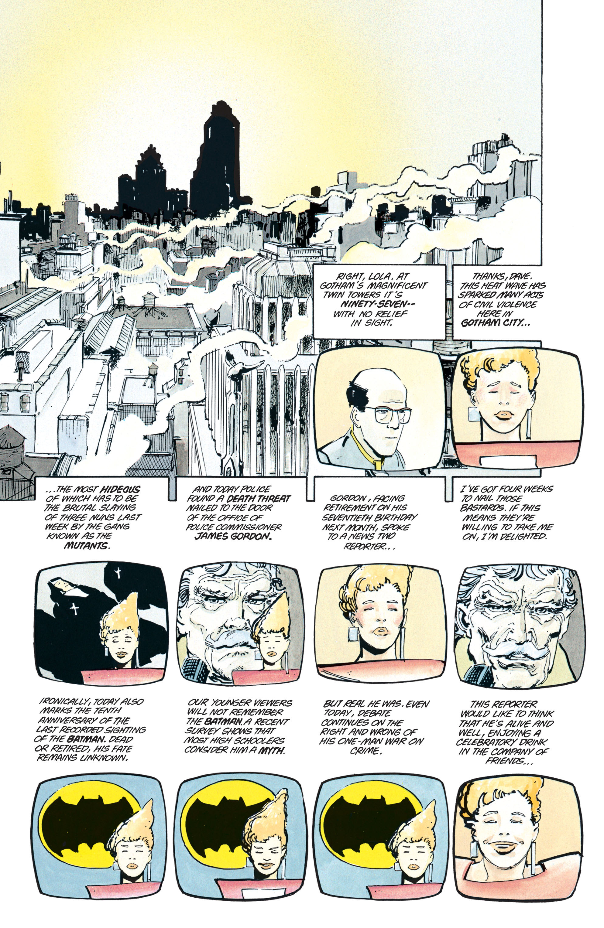 Read online Batman: The Dark Knight Returns comic -  Issue # _30th Anniversary Edition (Part 1) - 11