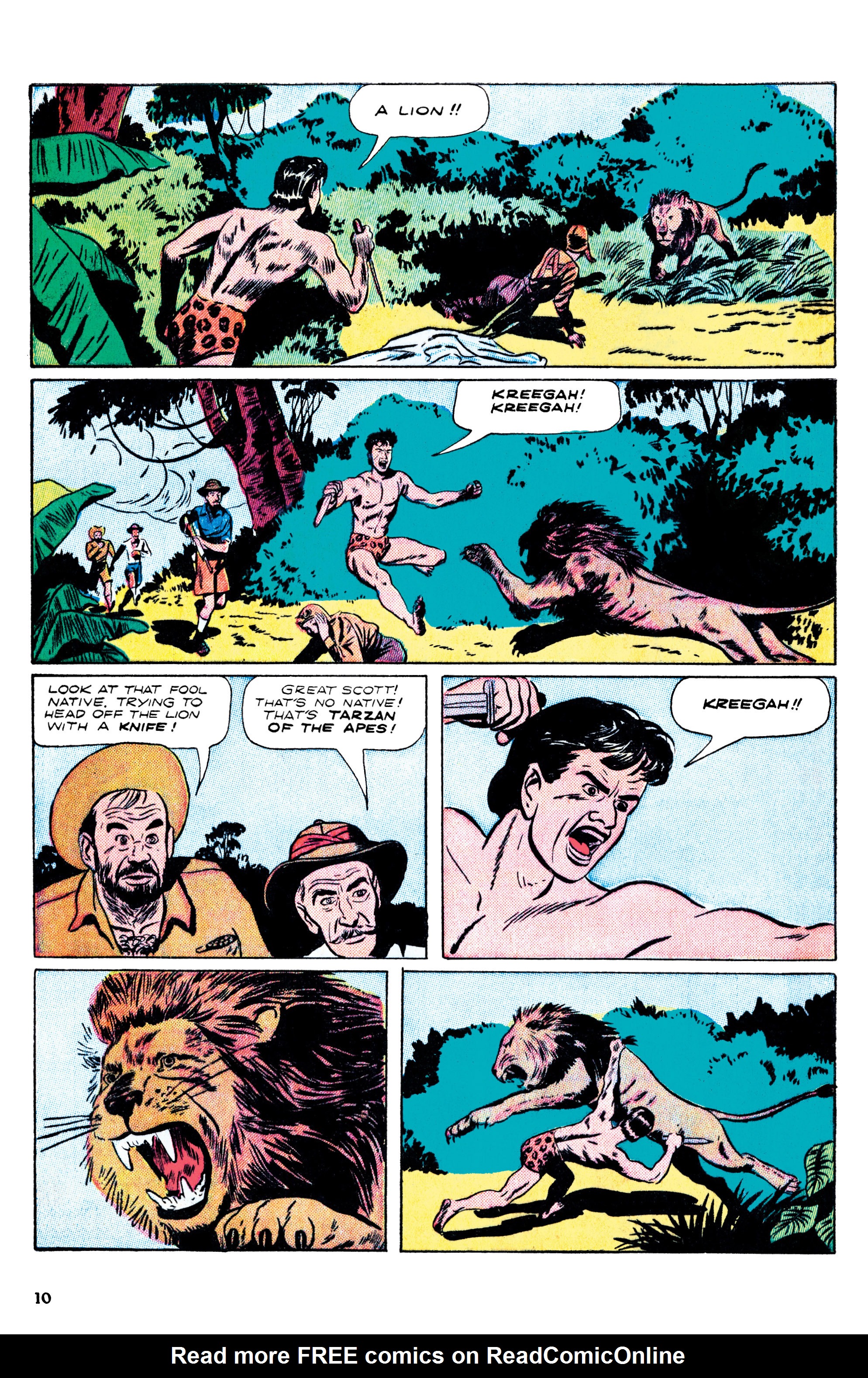 Read online Edgar Rice Burroughs Tarzan: The Jesse Marsh Years Omnibus comic -  Issue # TPB (Part 1) - 11
