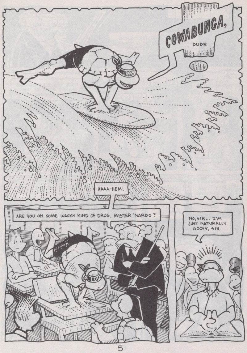 Read online Teenage Mutant Ninja Turtles (1984) comic -  Issue #41 - 6