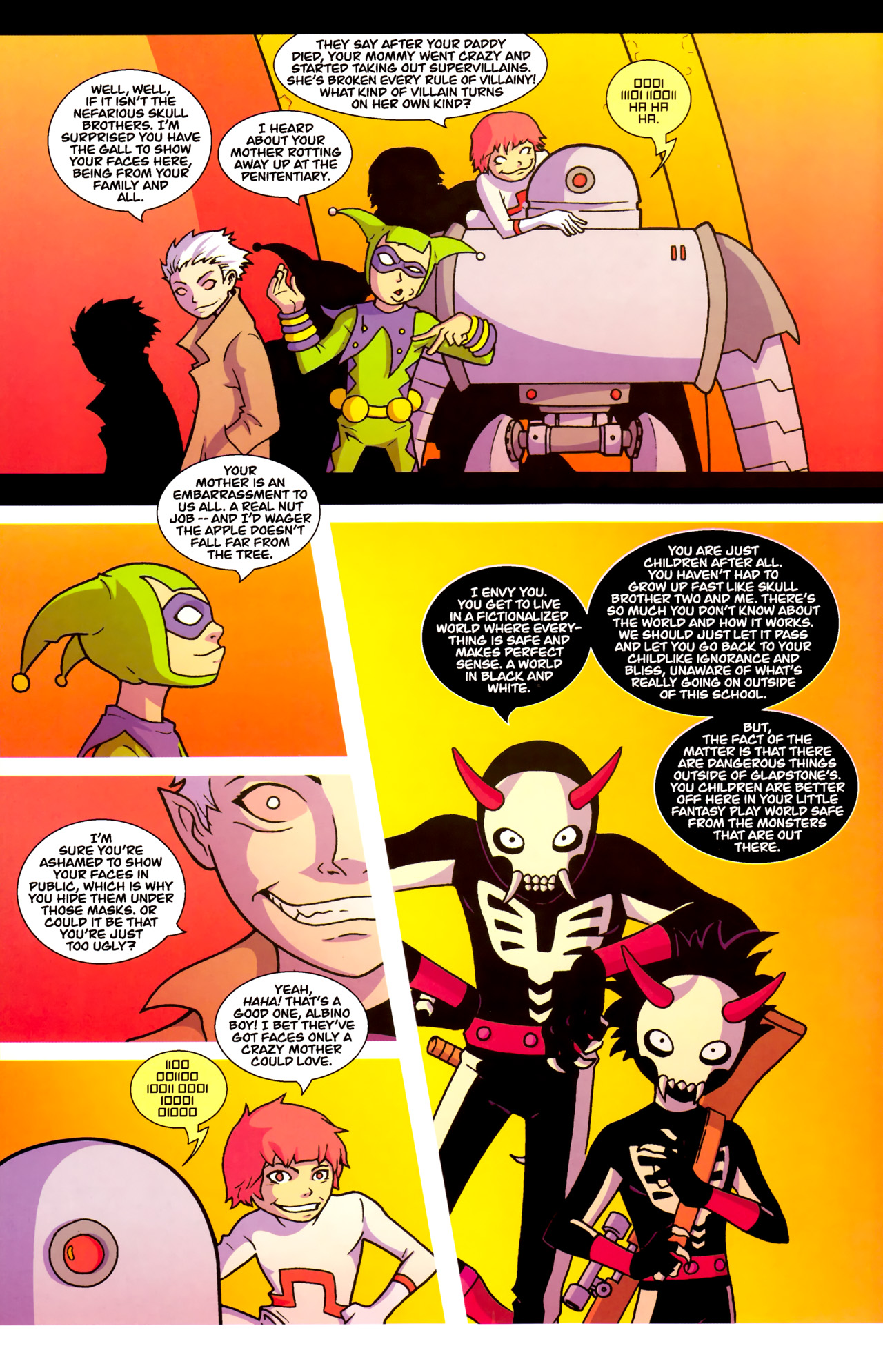 Read online Gladstone's School for World Conquerors (2011) comic -  Issue #1 - 23