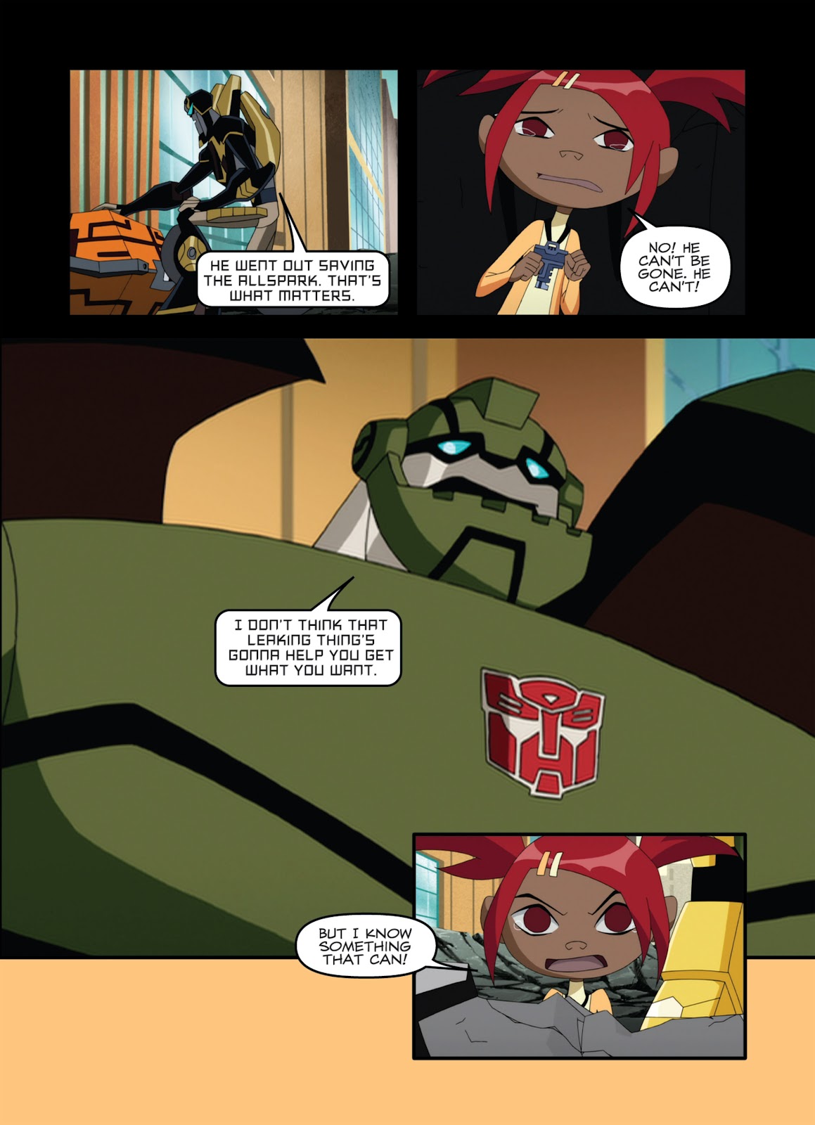 Transformers Animated issue 1 - Page 114