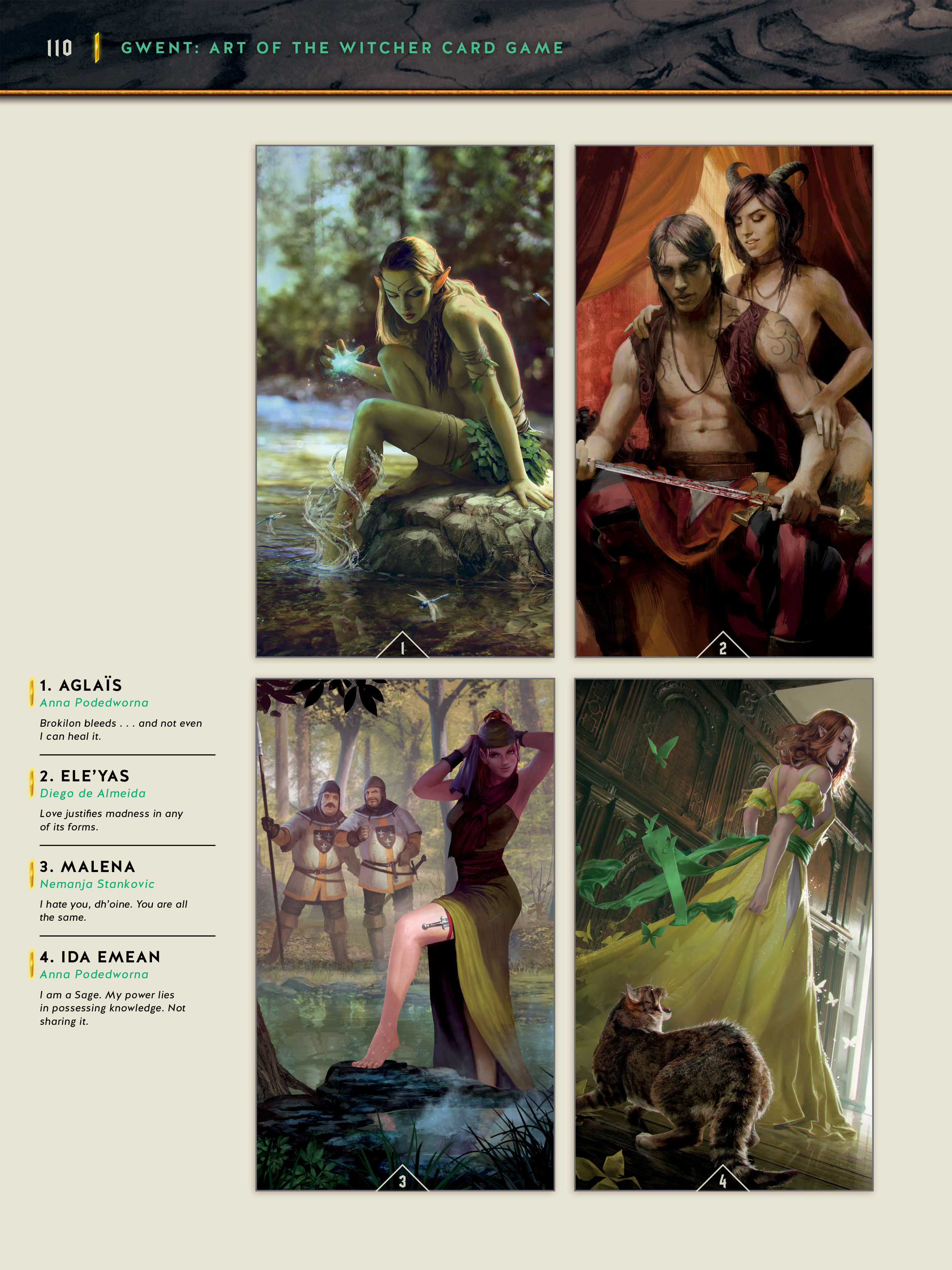 Read online Gwent: Art of the Witcher Card Game comic -  Issue # TPB (Part 1) - 99