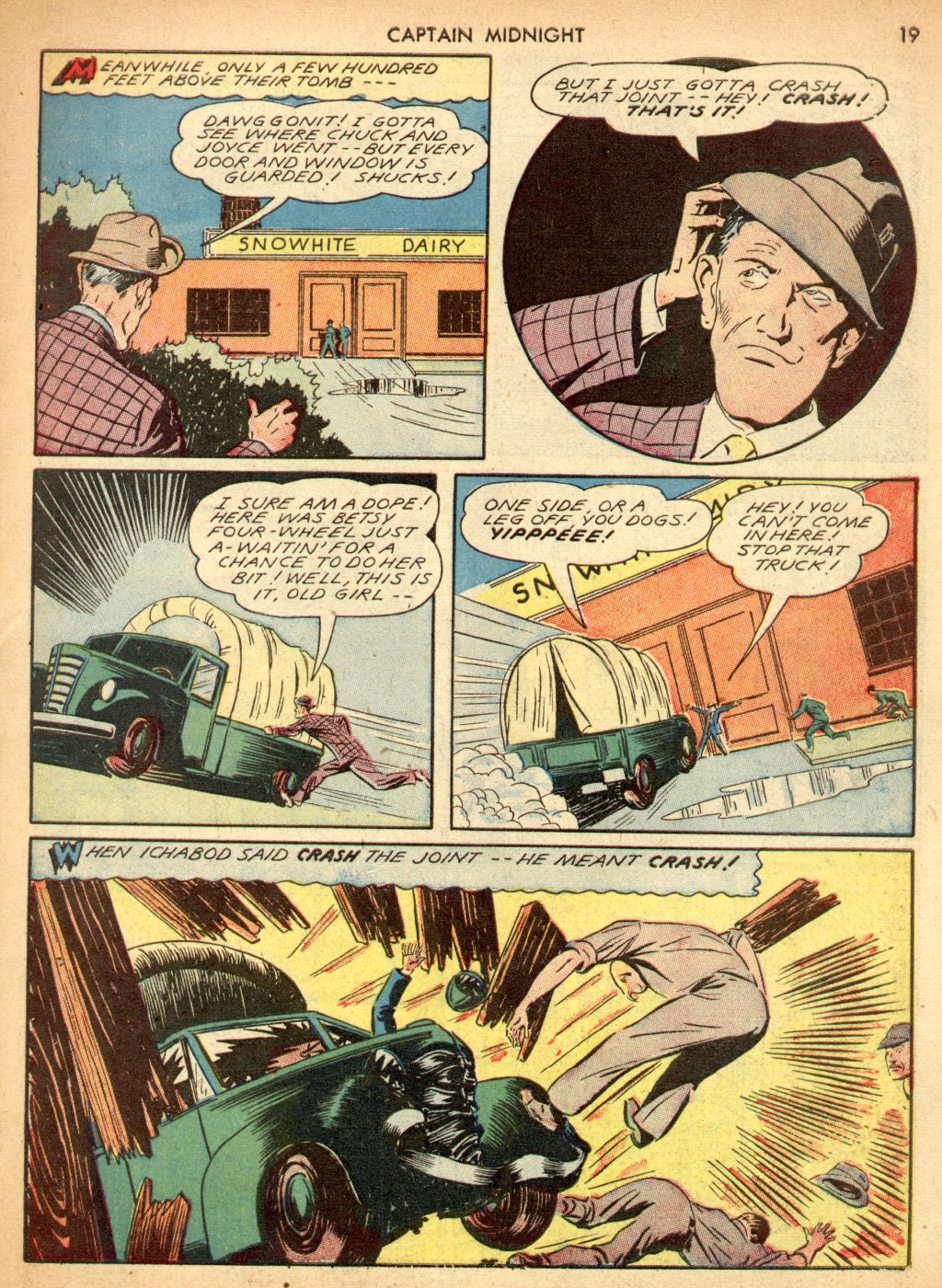 Read online Captain Midnight (1942) comic -  Issue #3 - 19