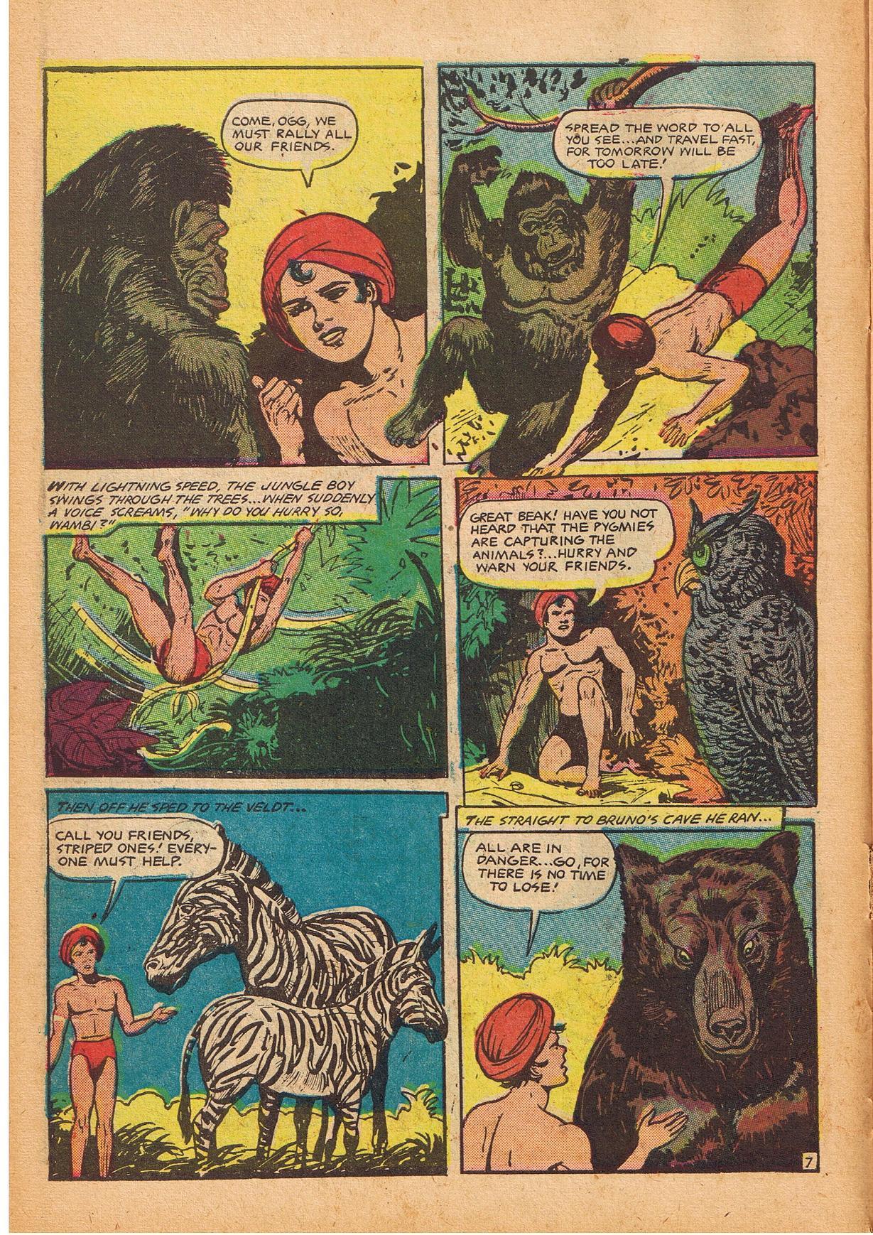 Read online Wambi Jungle Boy comic -  Issue #14 - 10
