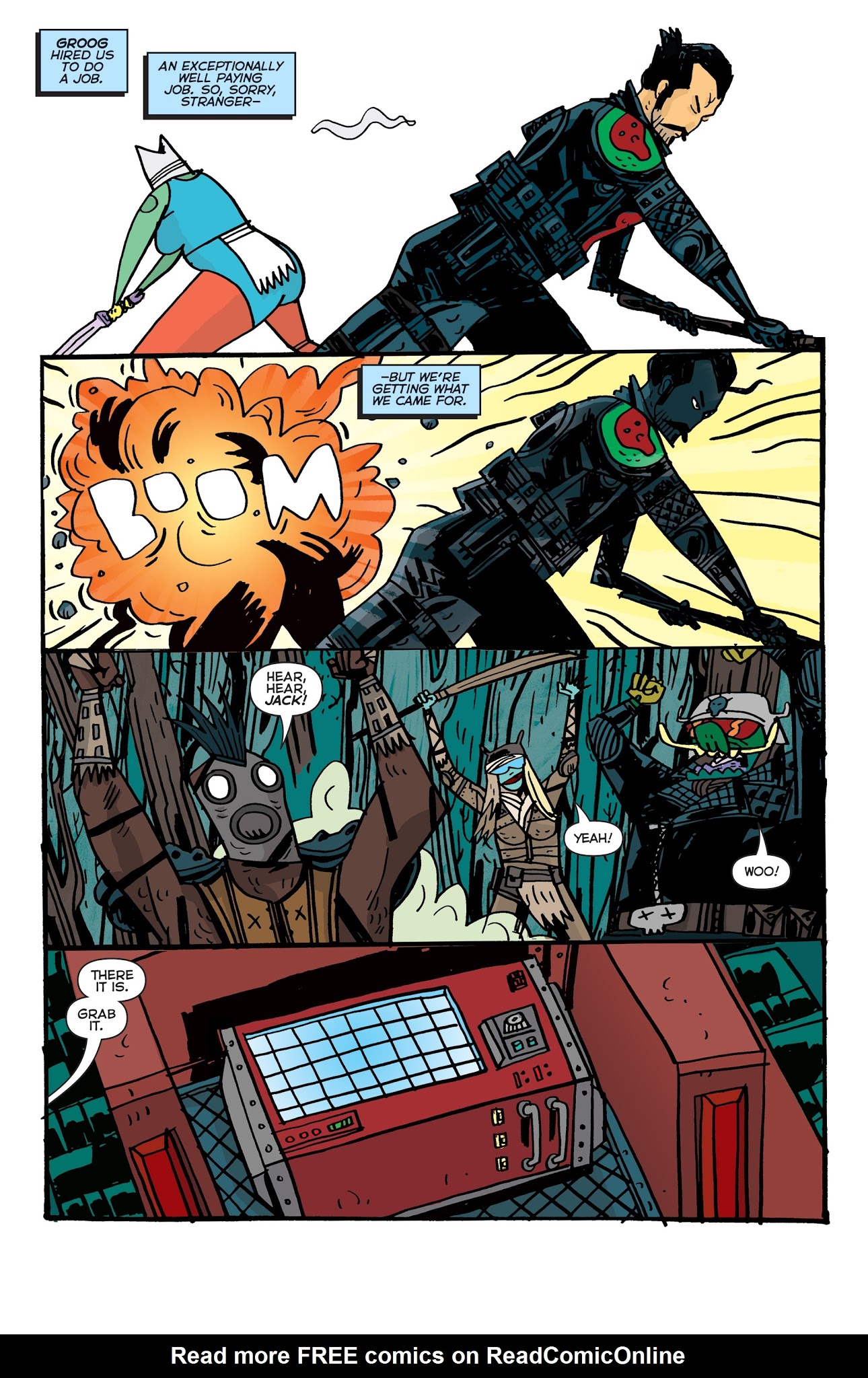 Read online Samurai Jack: Quantum Jack comic -  Issue #1 - 10