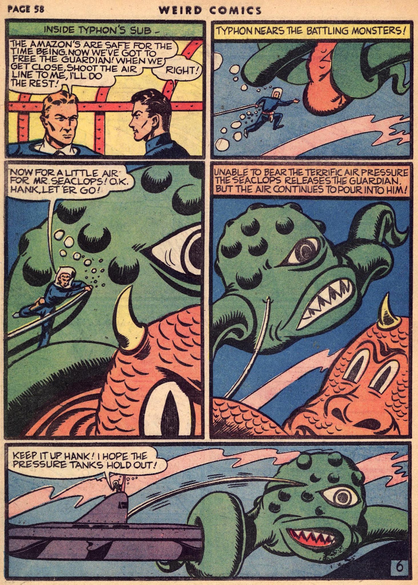 Read online Weird Comics comic -  Issue #5 - 60