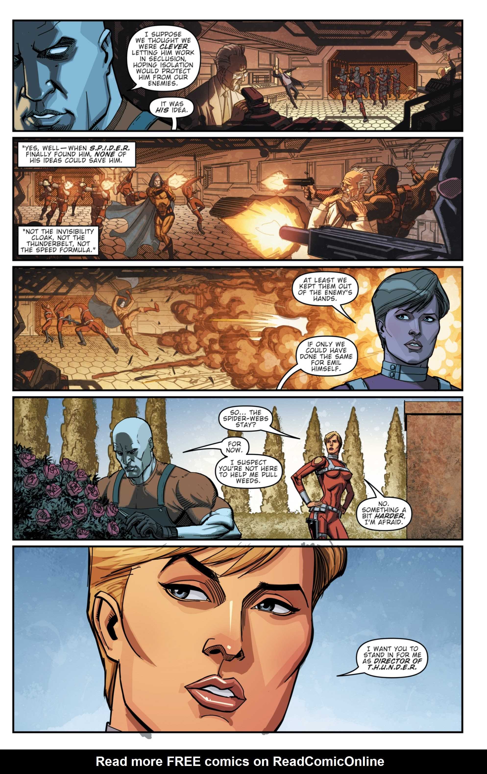 Read online T.H.U.N.D.E.R. Agents (2013) comic -  Issue #5 - 8