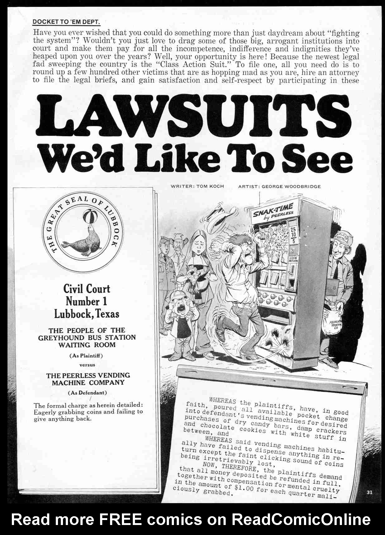 Read online MAD comic -  Issue #184 - 33