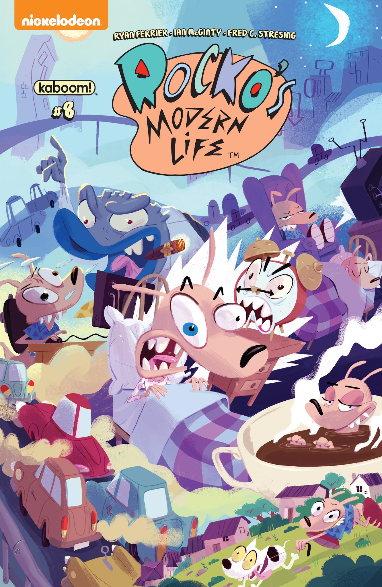 Read online Rocko's Modern Life (2017) comic -  Issue #8 - 1