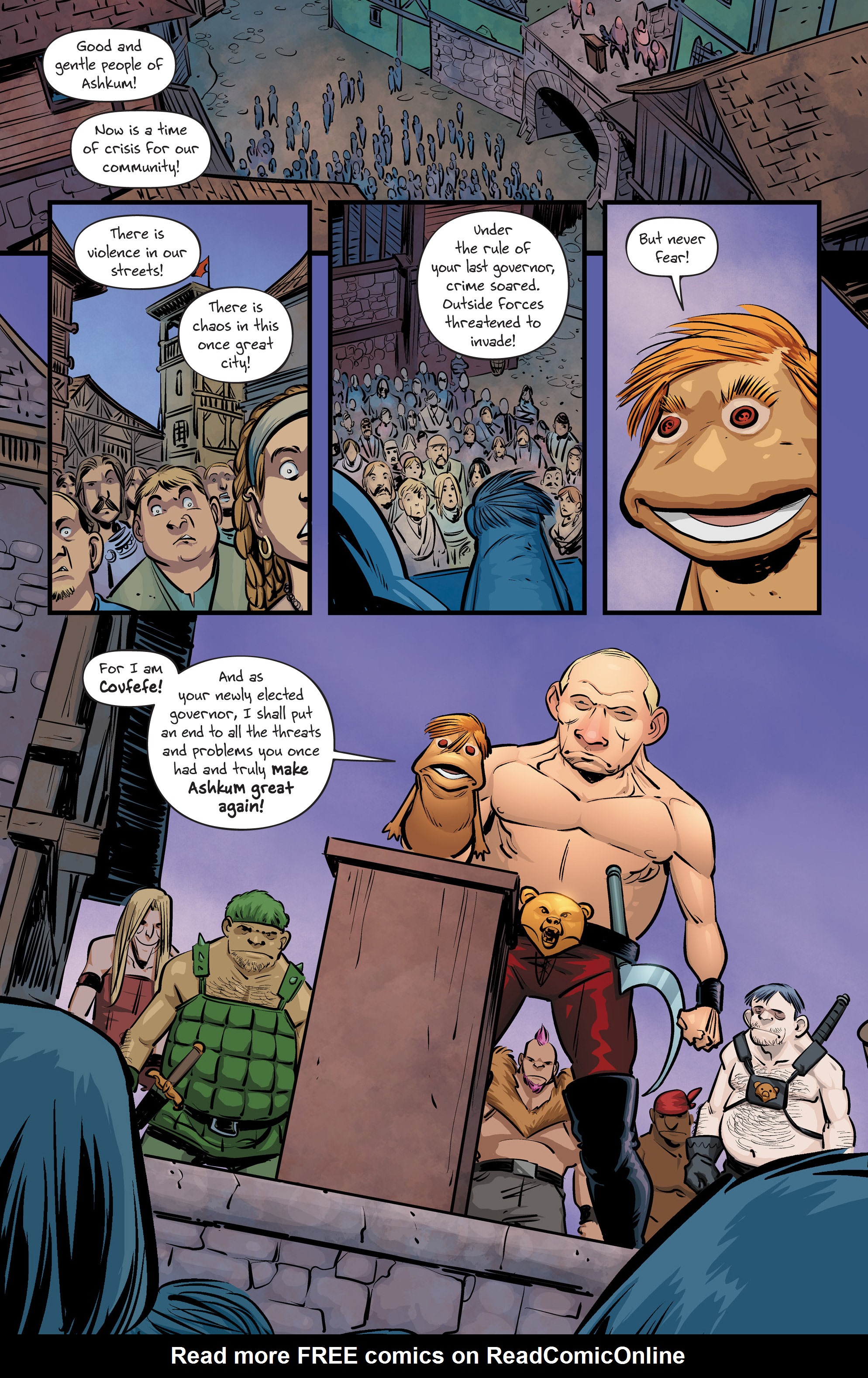 Read online Battlepug (2019) comic -  Issue #1 - 6