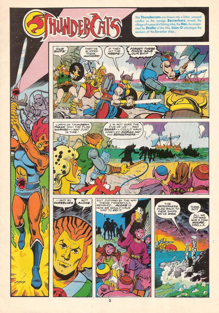 Read online ThunderCats (1987) comic -  Issue #24 - 3