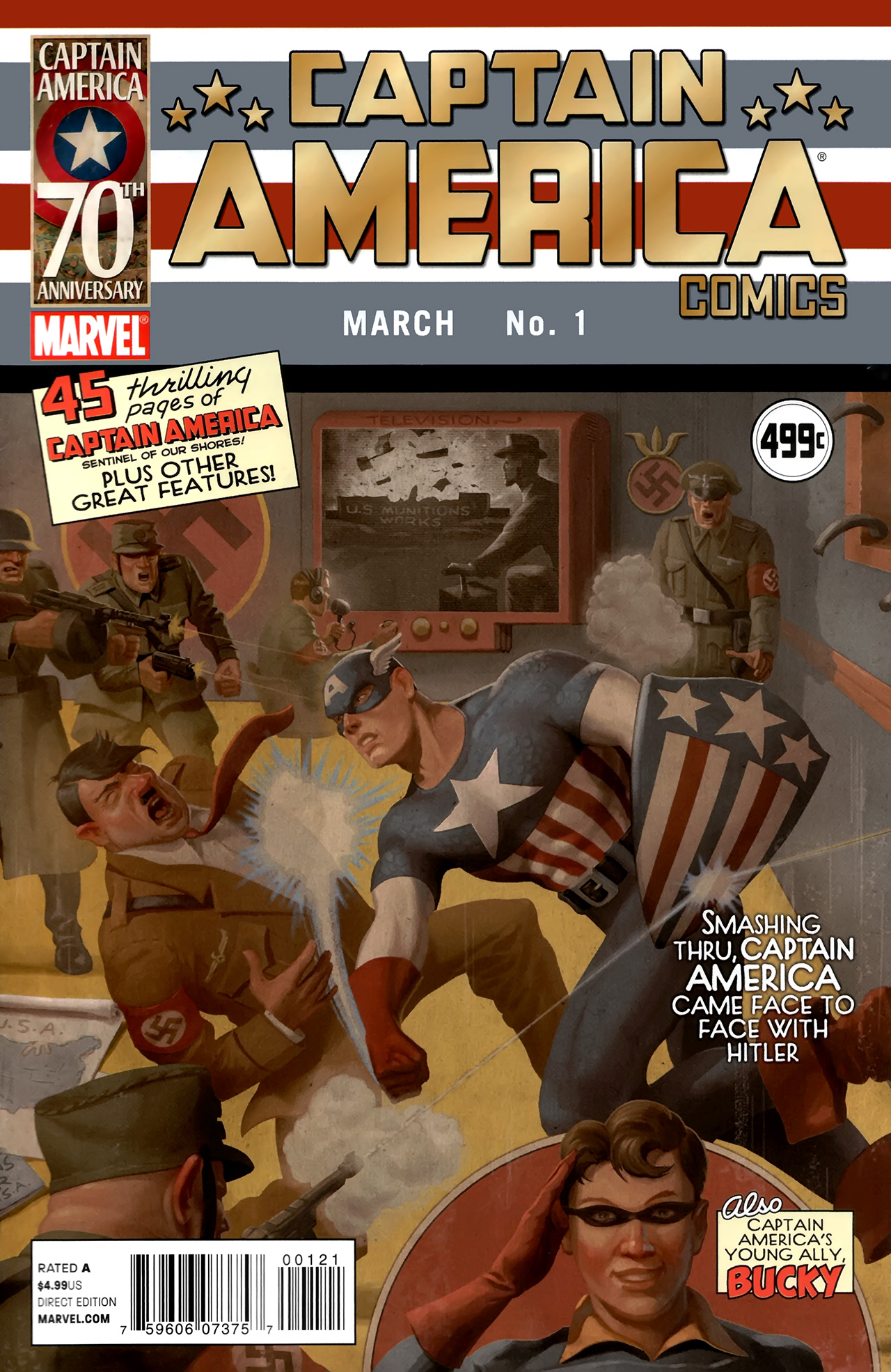 Read online Captain America Comics 70th Anniversary Edition comic -  Issue # Full - 2