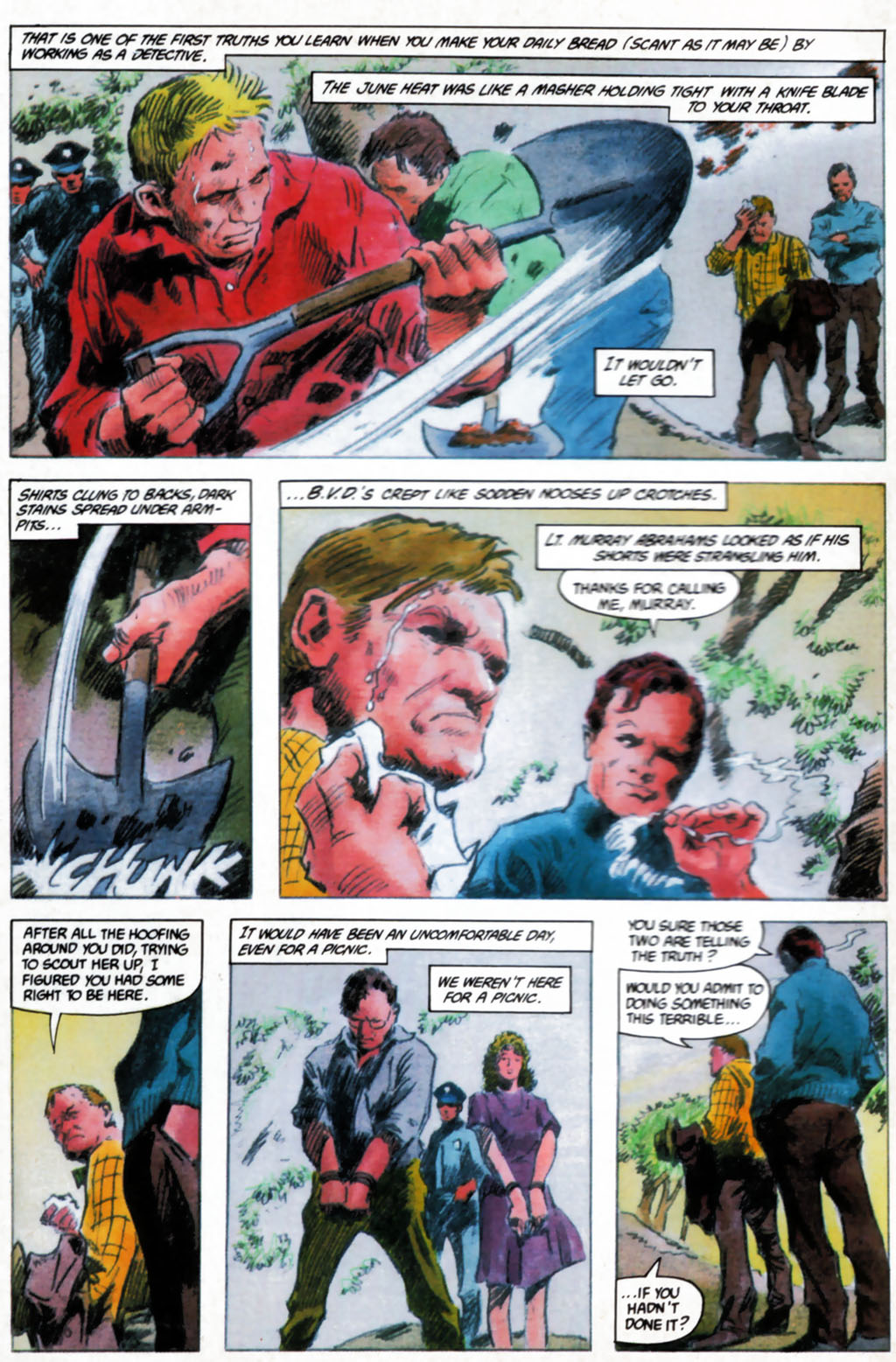 Read online Nathaniel Dusk II comic -  Issue #1 - 4