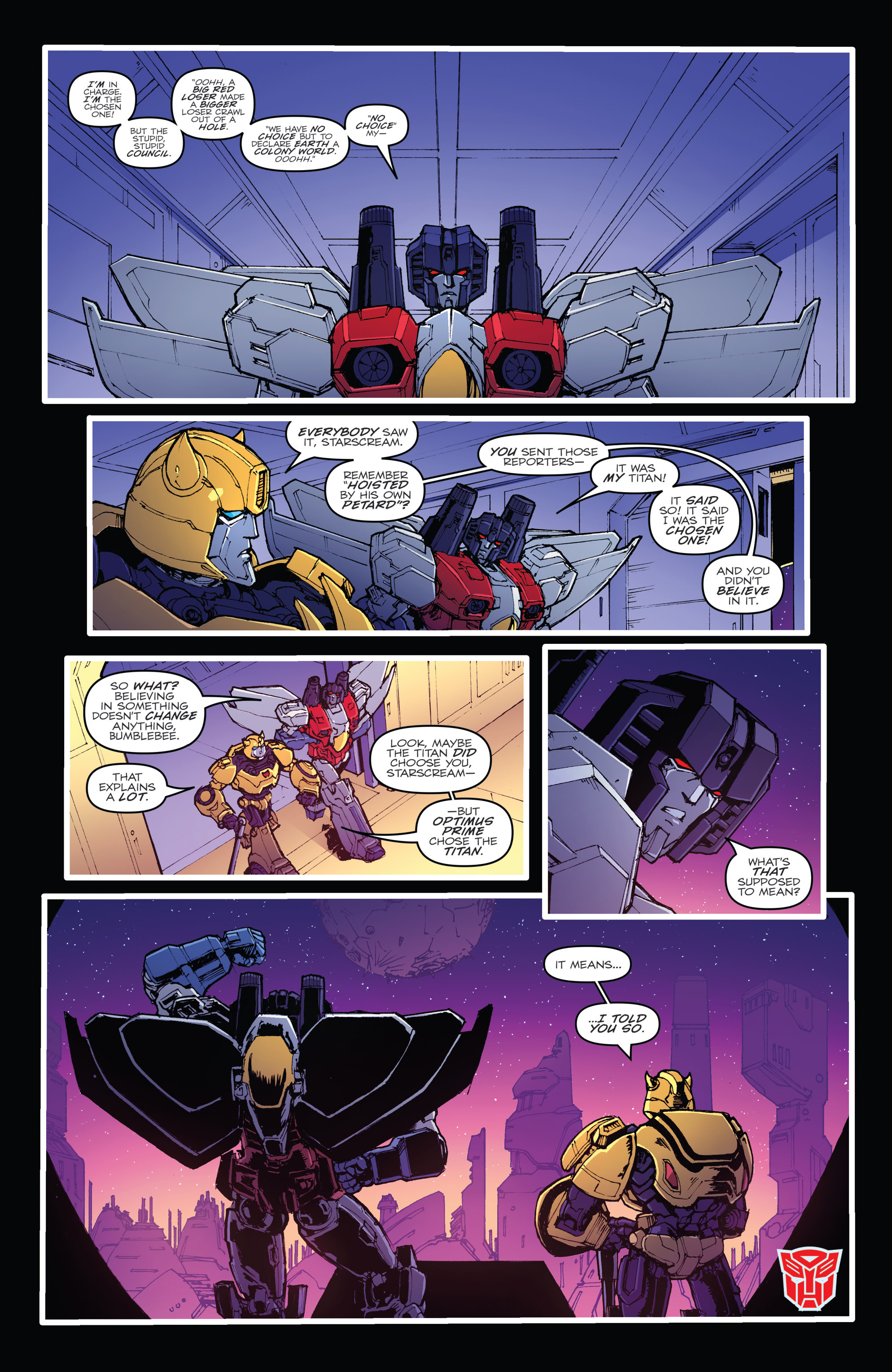 Read online The Transformers (2014) comic -  Issue #55 - 24