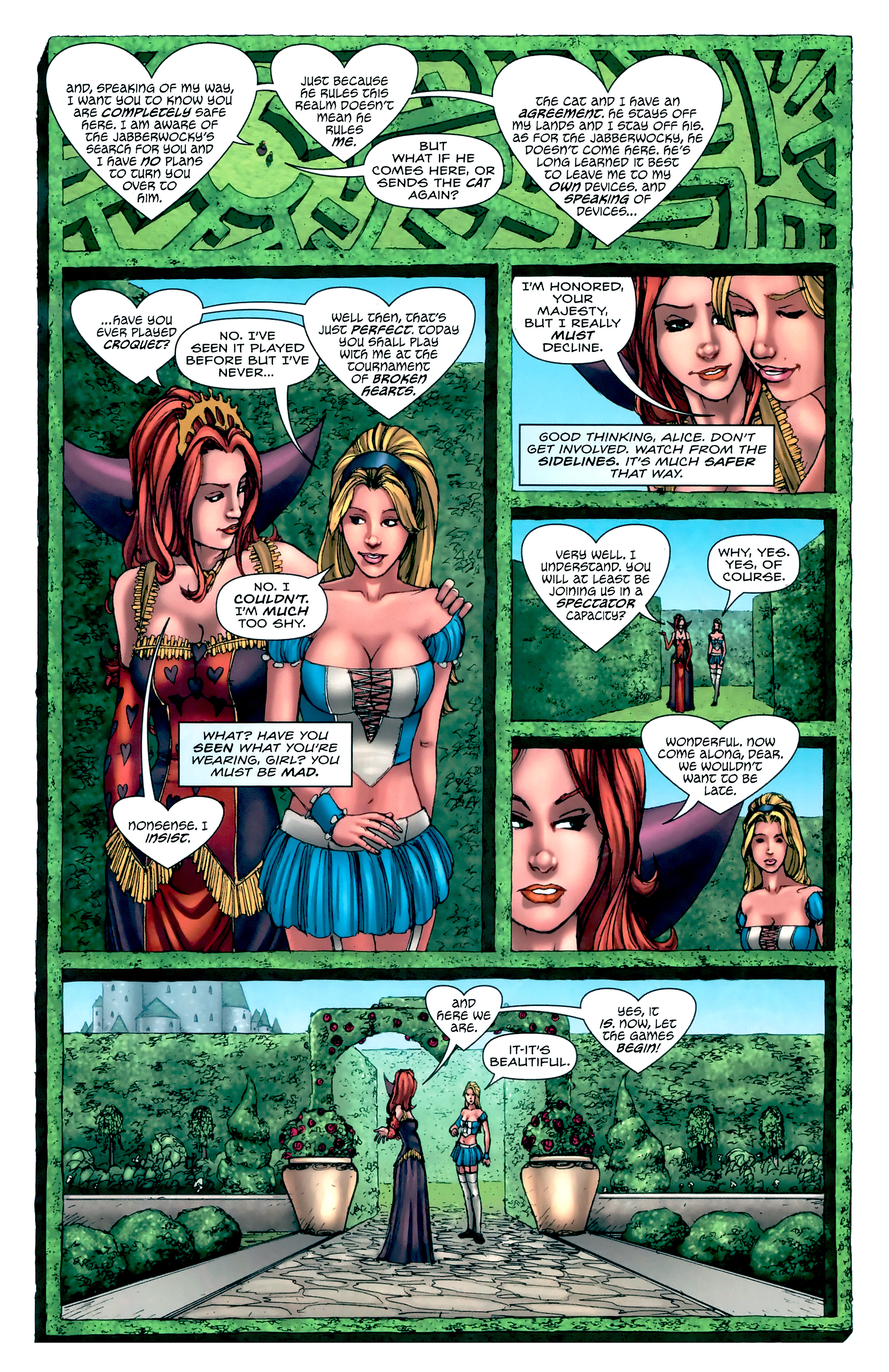 Read online Grimm Fairy Tales presents Alice in Wonderland comic -  Issue #4 - 13