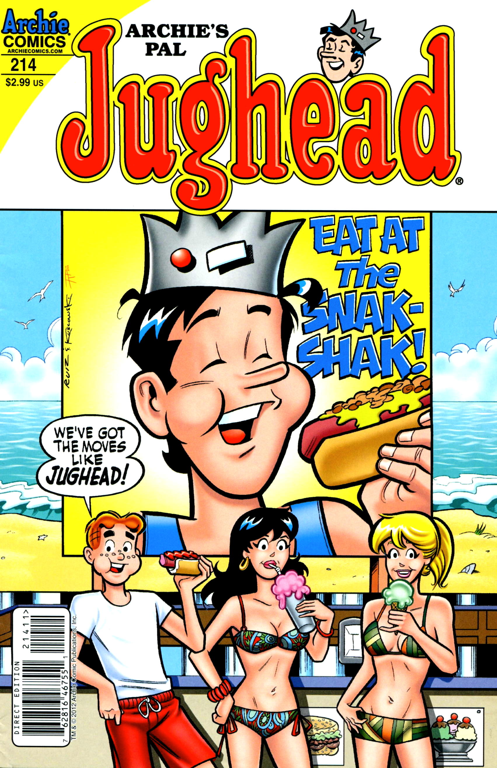 Read online Archie's Pal Jughead Comics comic -  Issue #214 - 1