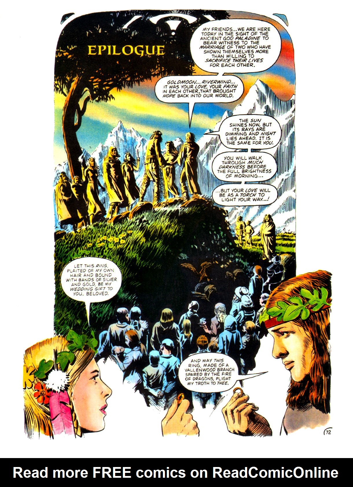Read online Dragonlance Saga comic -  Issue #2 - 77