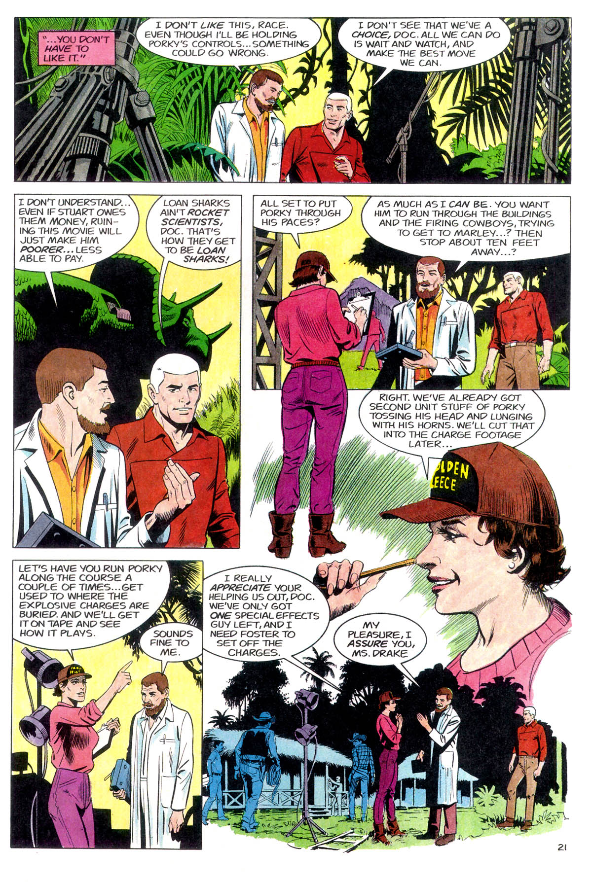 Read online Jonny Quest comic -  Issue #4 - 24