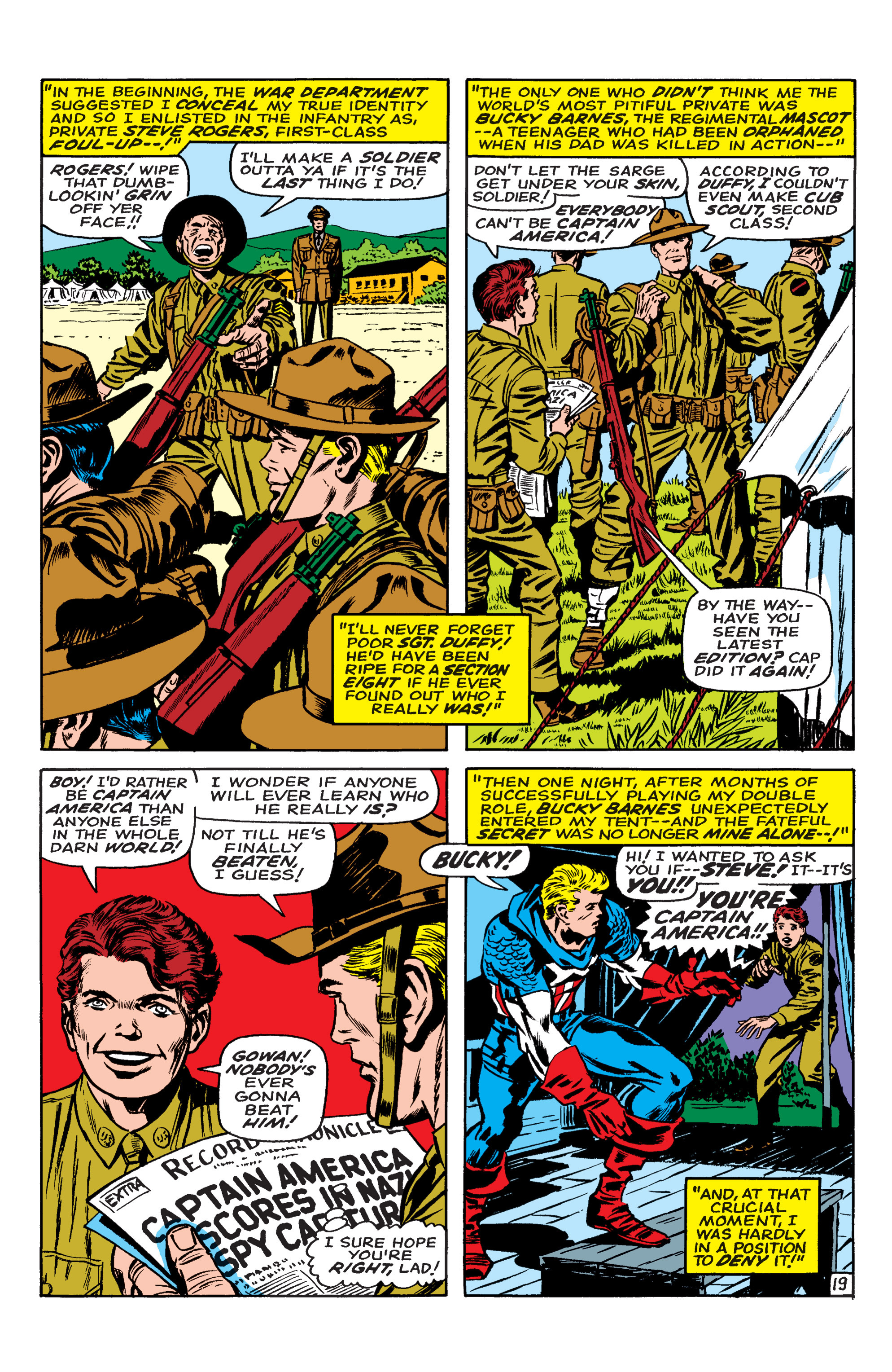 Read online Marvel Masterworks: Captain America comic -  Issue # TPB 3 (Part 2) - 92