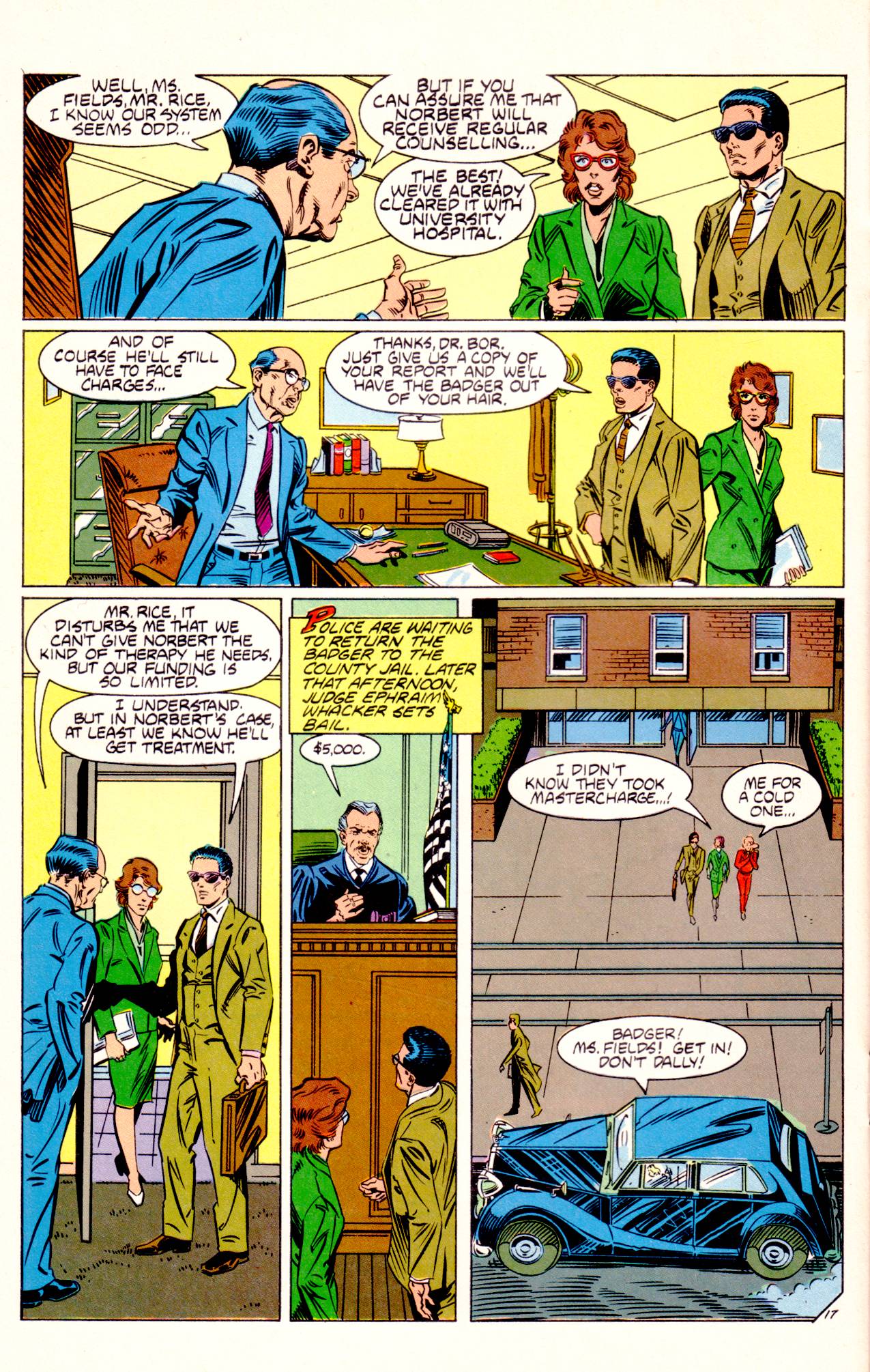 Read online The Badger comic -  Issue #8 - 19