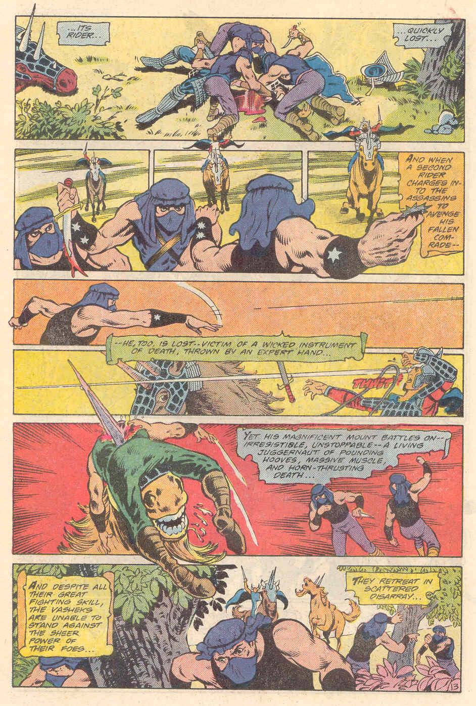 Read online Warlord (1976) comic -  Issue #95 - 13