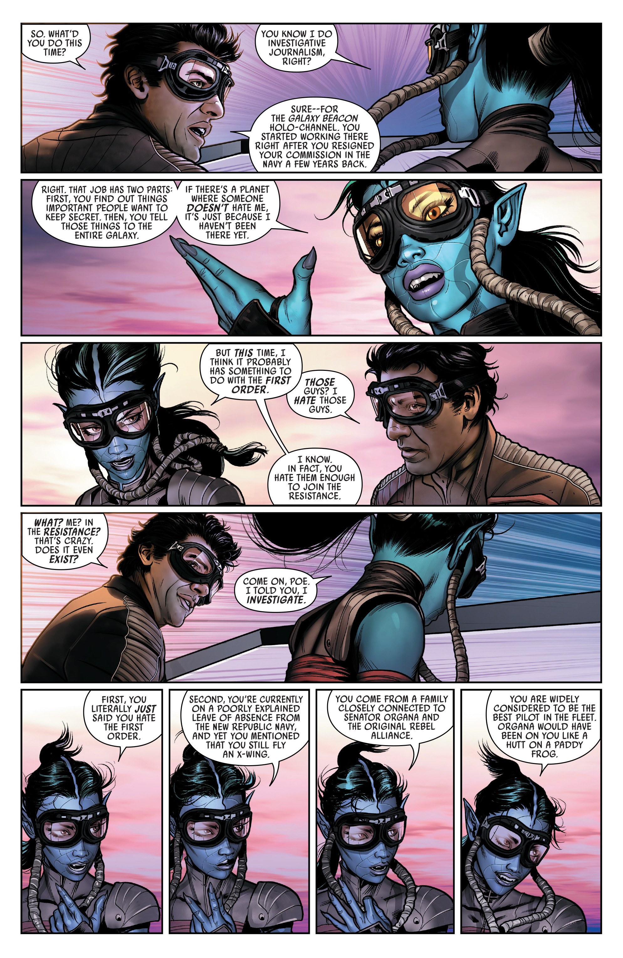 Read online Poe Dameron comic -  Issue #7 - 11