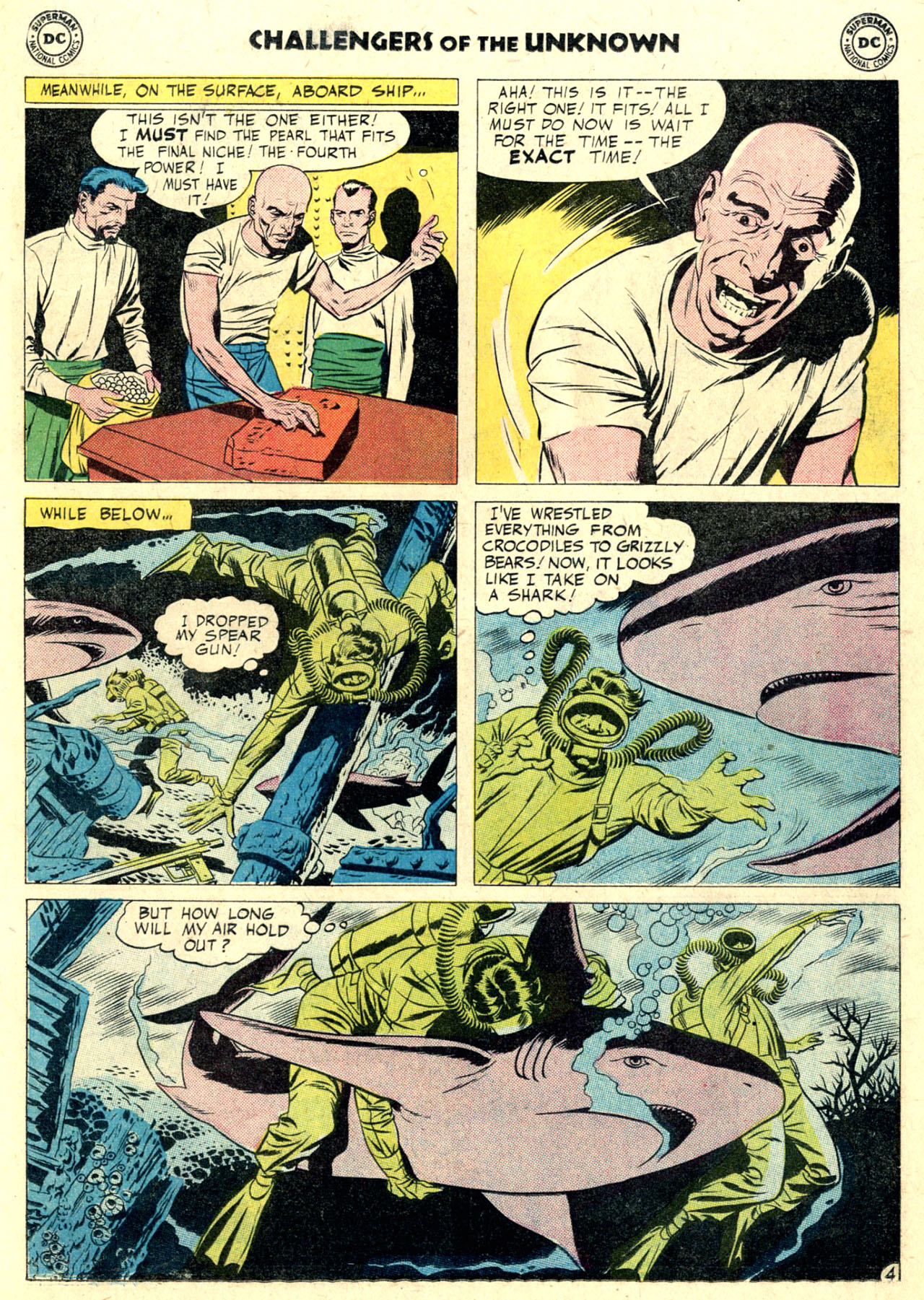 Read online Challengers of the Unknown (1958) comic -  Issue #5 - 27