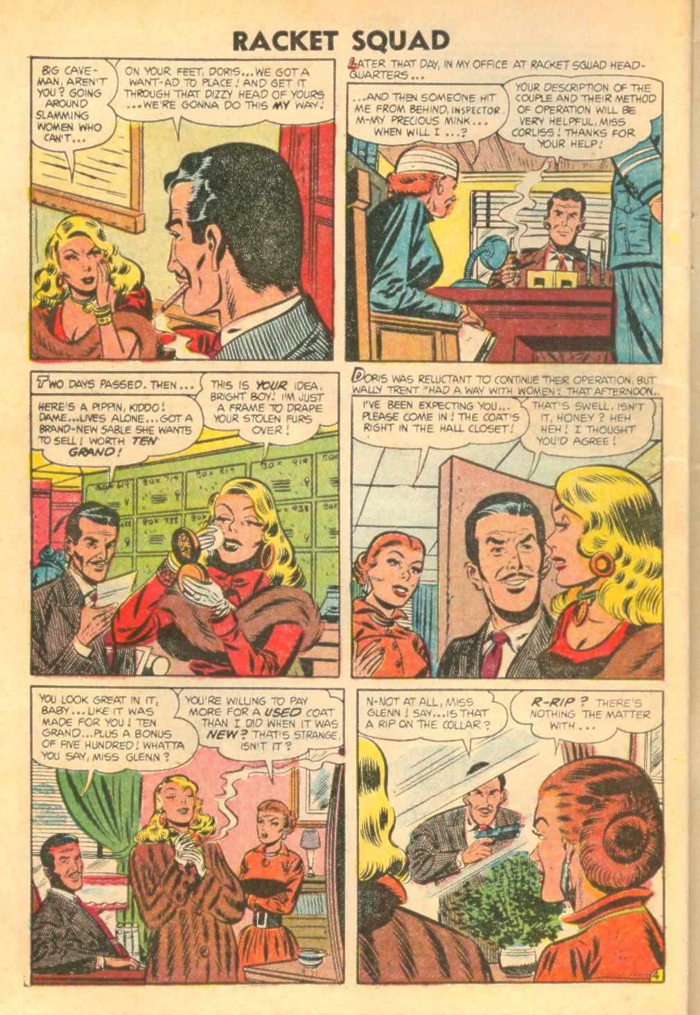 Read online Racket Squad in Action comic -  Issue #12 - 6