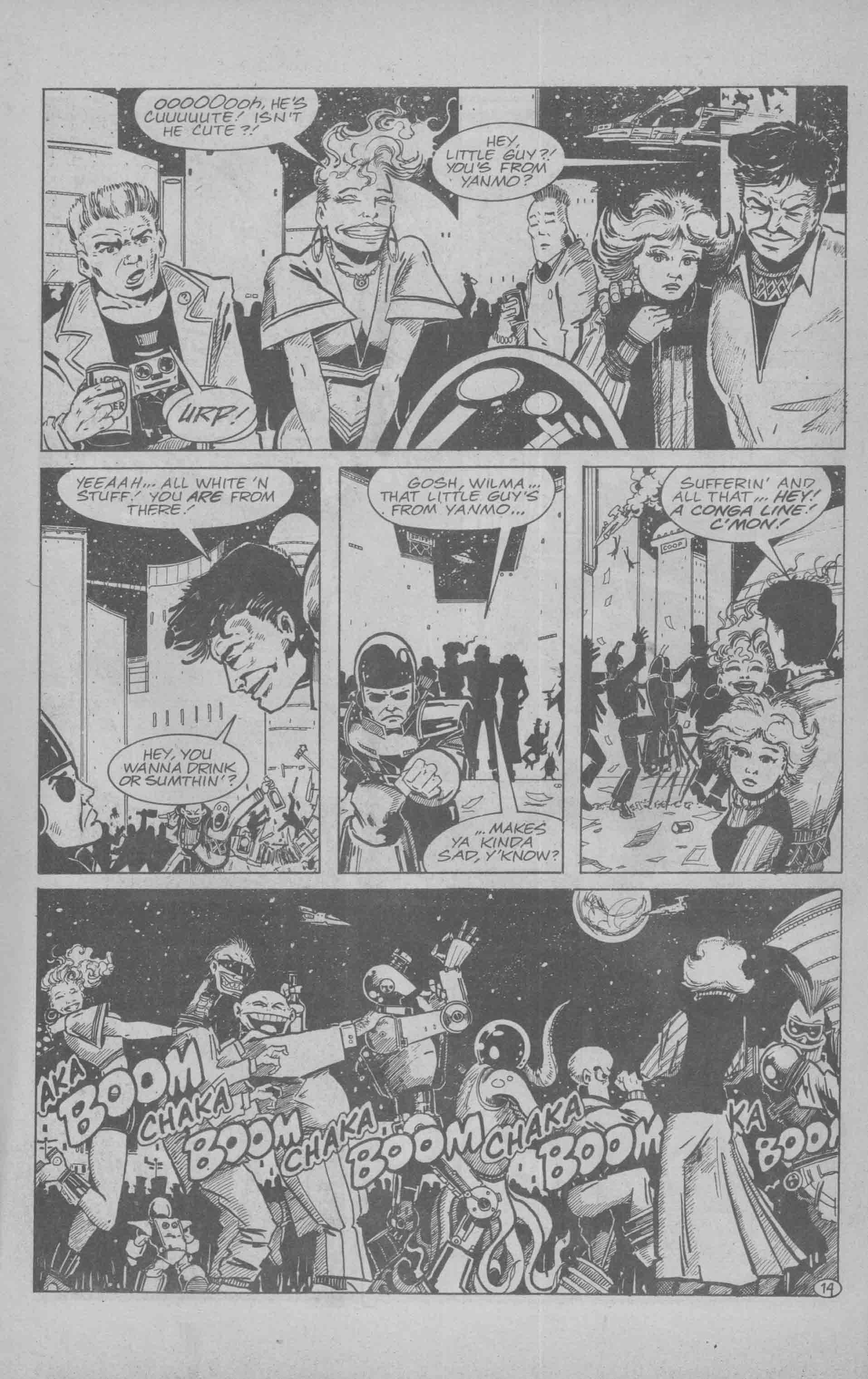 Read online Pirate Corp$! (1987) comic -  Issue #4 - 16