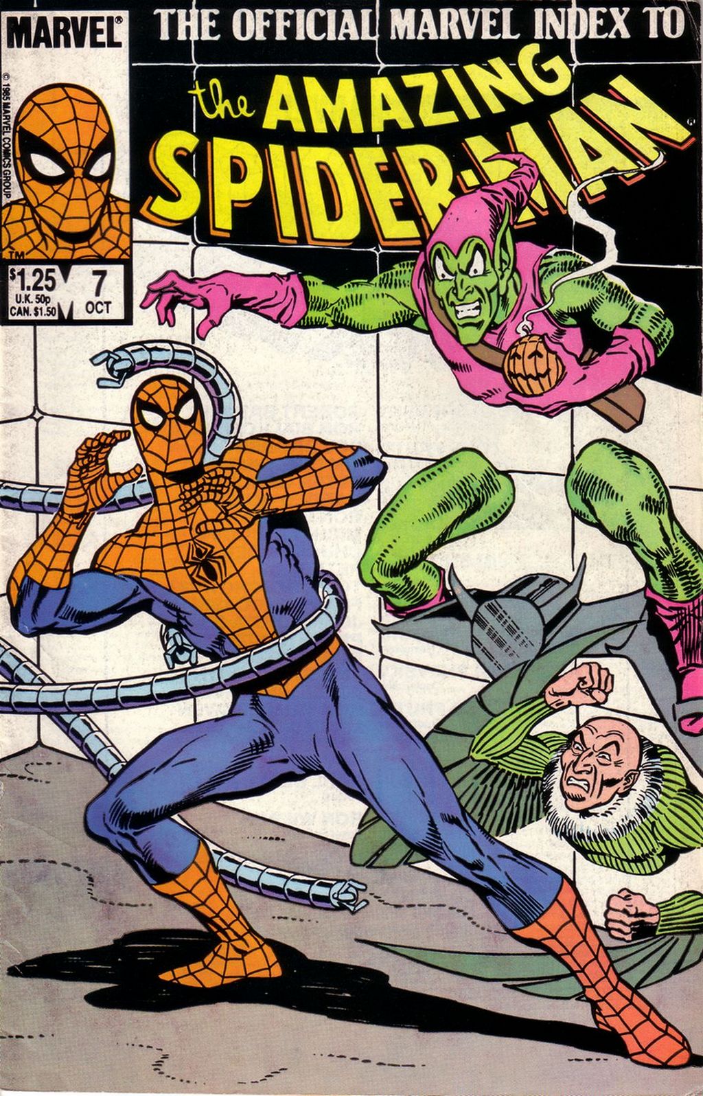 Read online The Official Marvel Index to The Amazing Spider-Man comic -  Issue #7 - 1