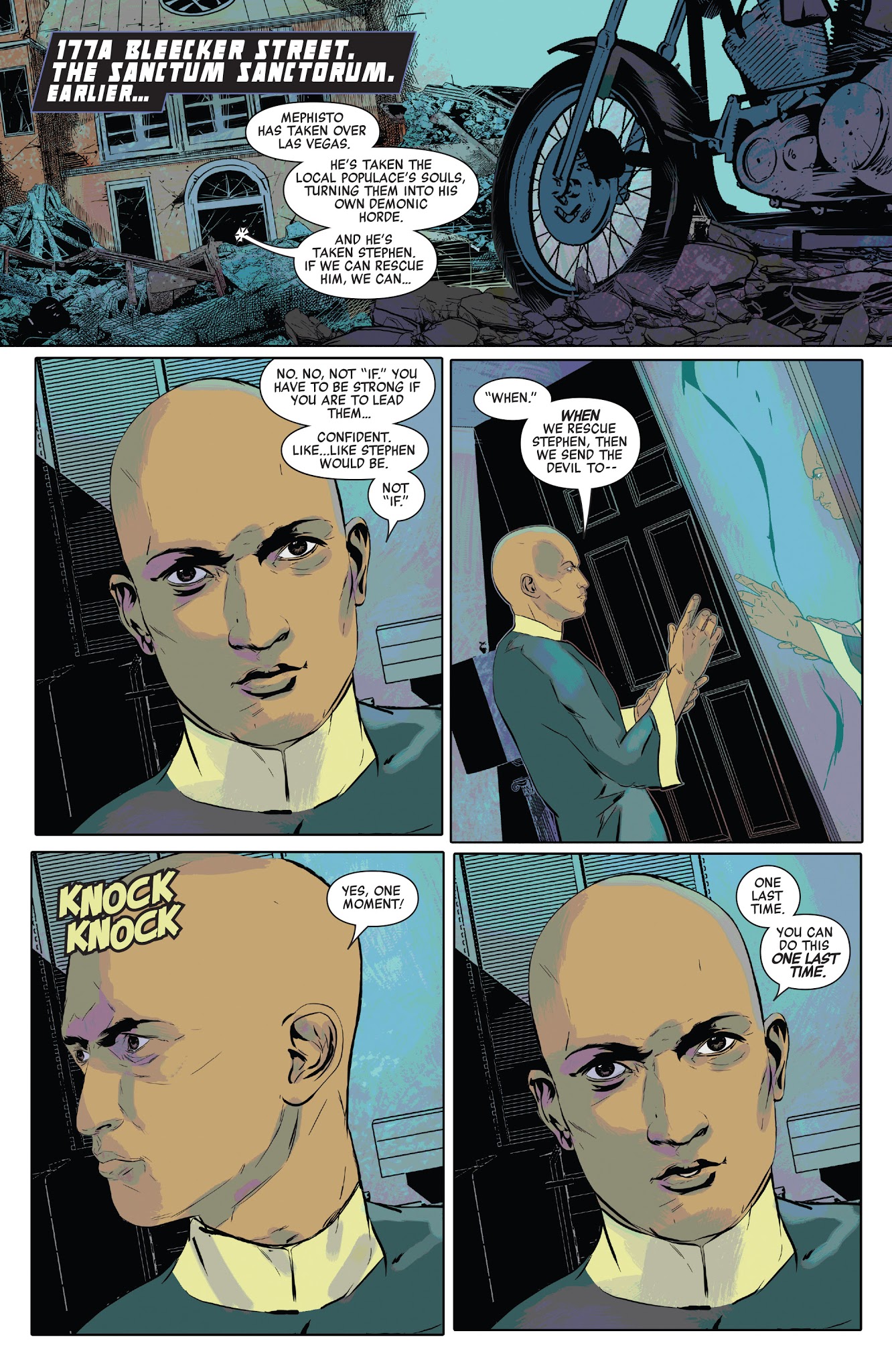 Read online Doctor Strange: Damnation comic -  Issue #3 - 3