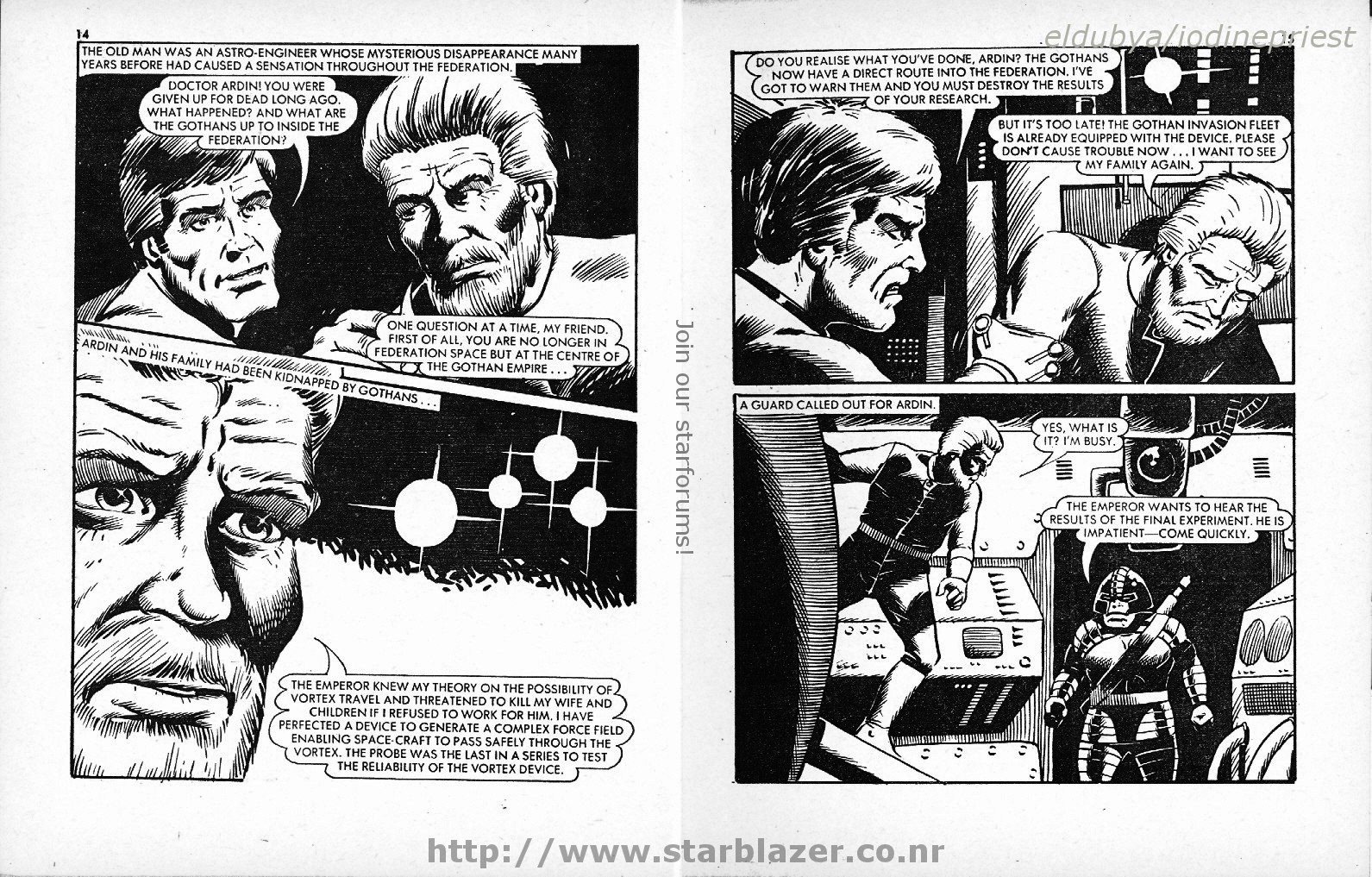 Read online Starblazer comic -  Issue #137 - 9