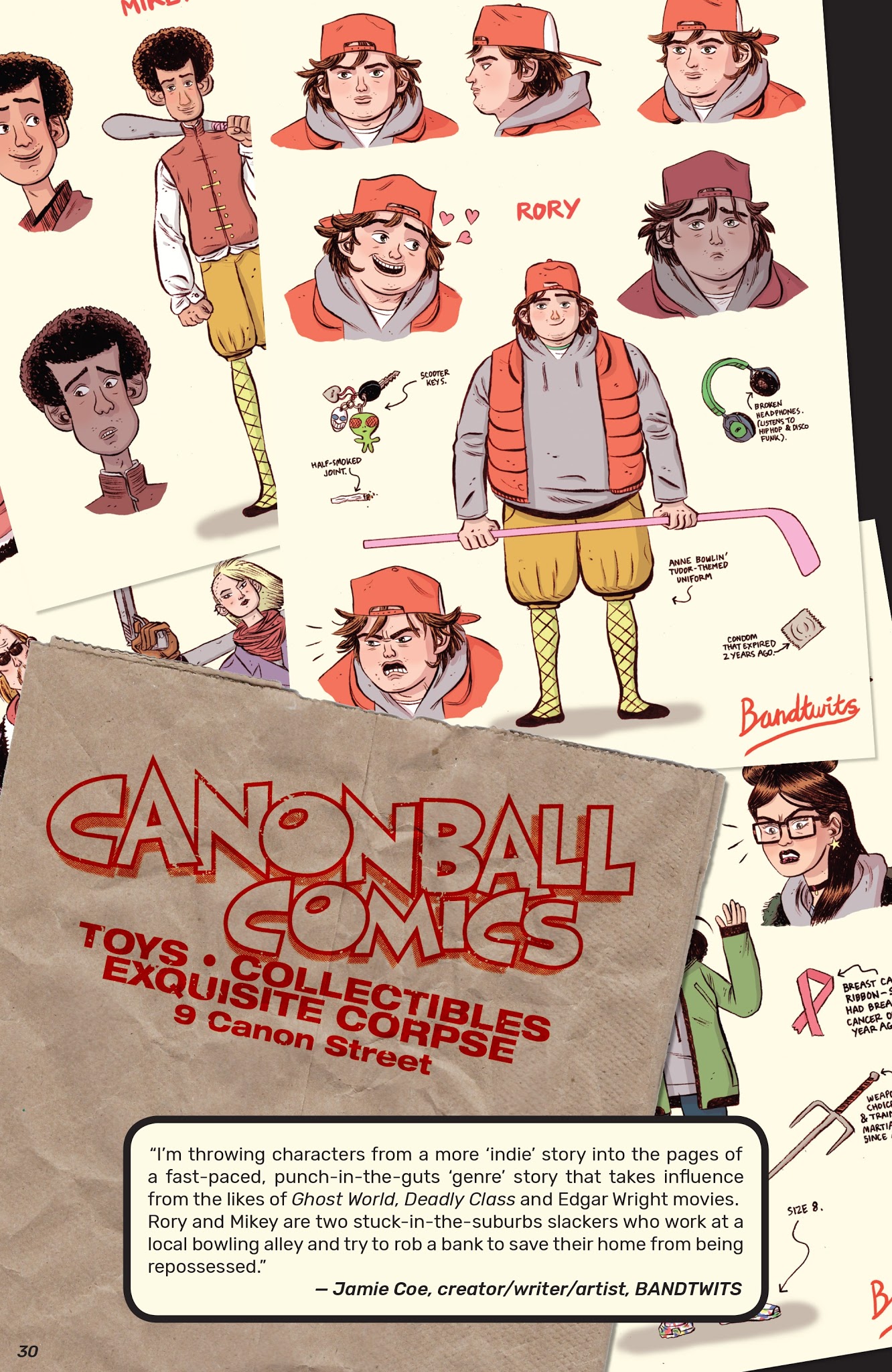 Read online Black Crown Quarterly comic -  Issue #1 - 30