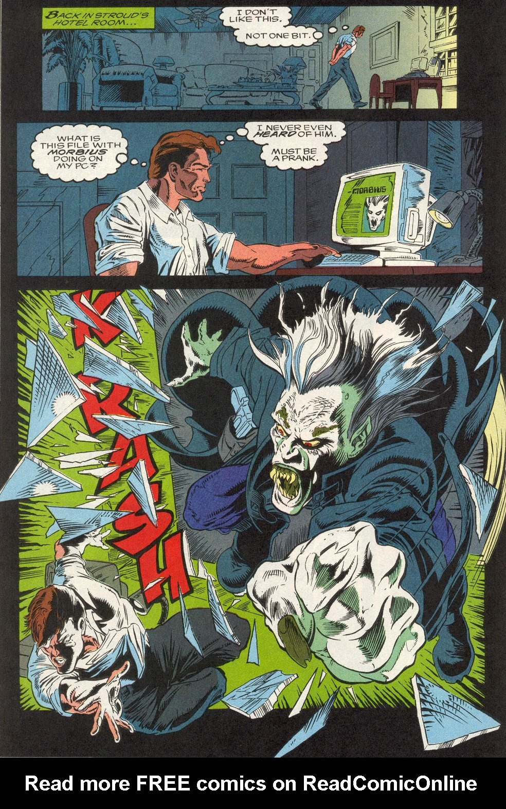 Read online Morbius: The Living Vampire (1992) comic -  Issue #10 - 23