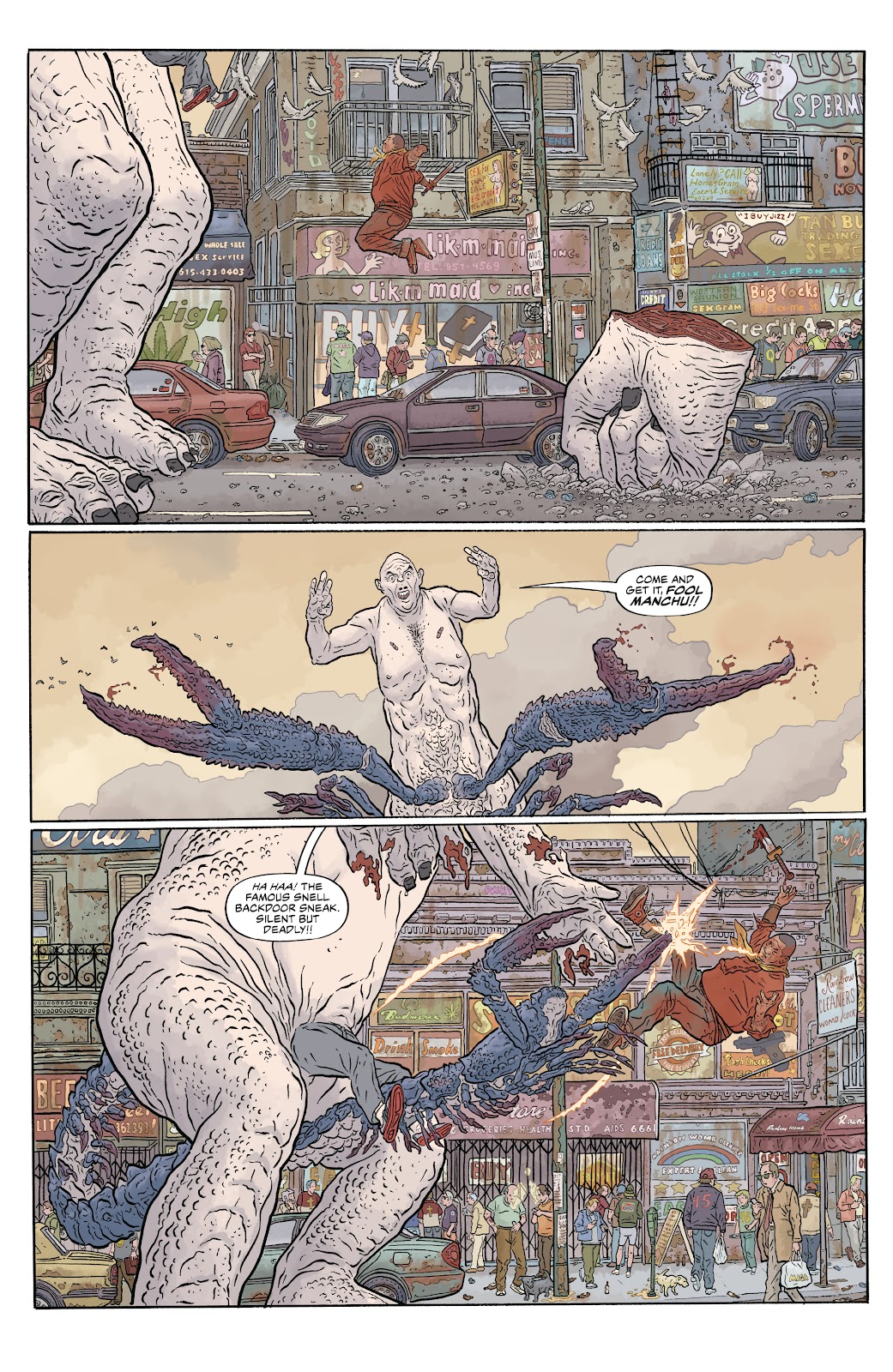 Shaolin Cowboy: Cruel to Be Kin issue 7 - Page 24