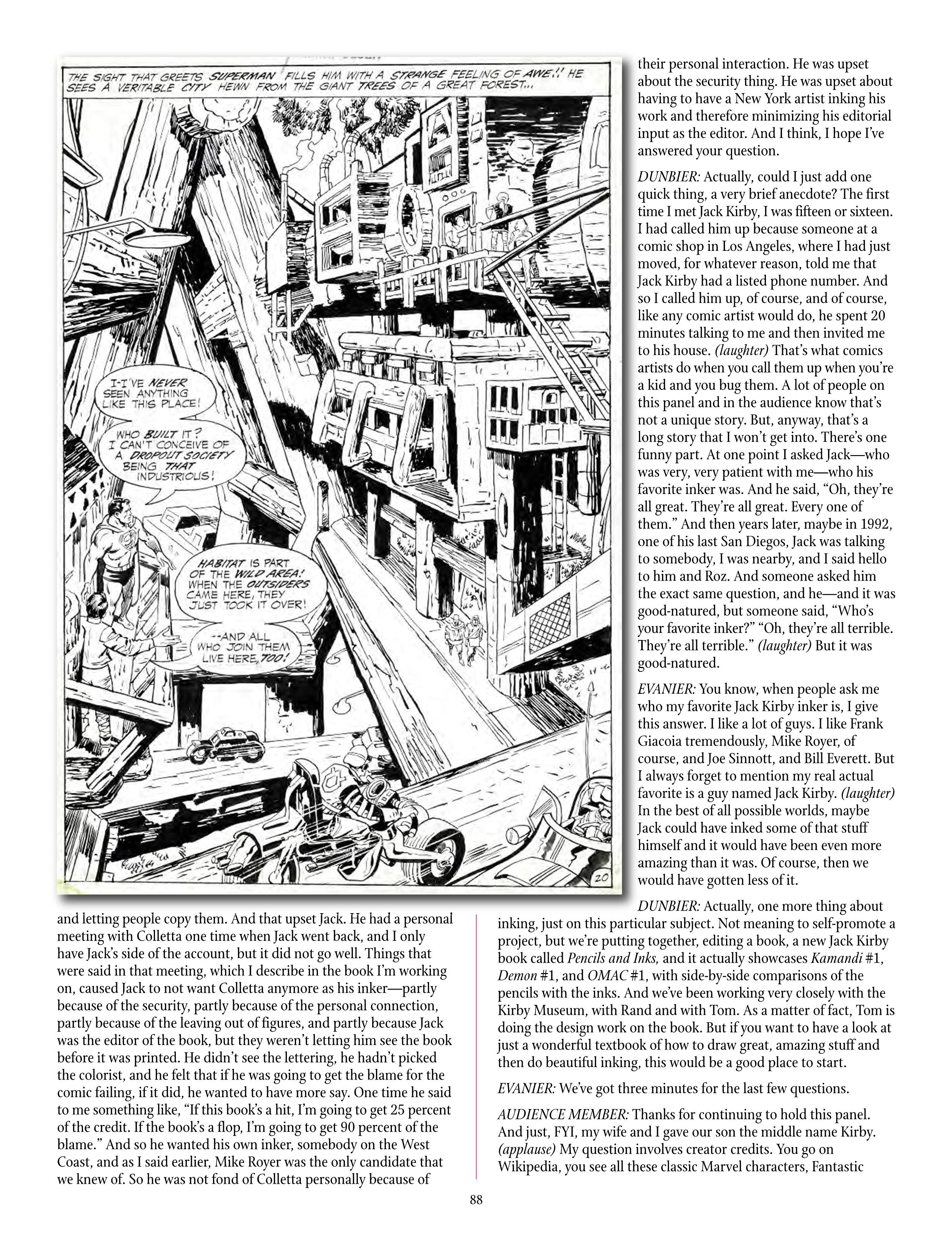 Read online The Jack Kirby Collector comic -  Issue #69 - 90