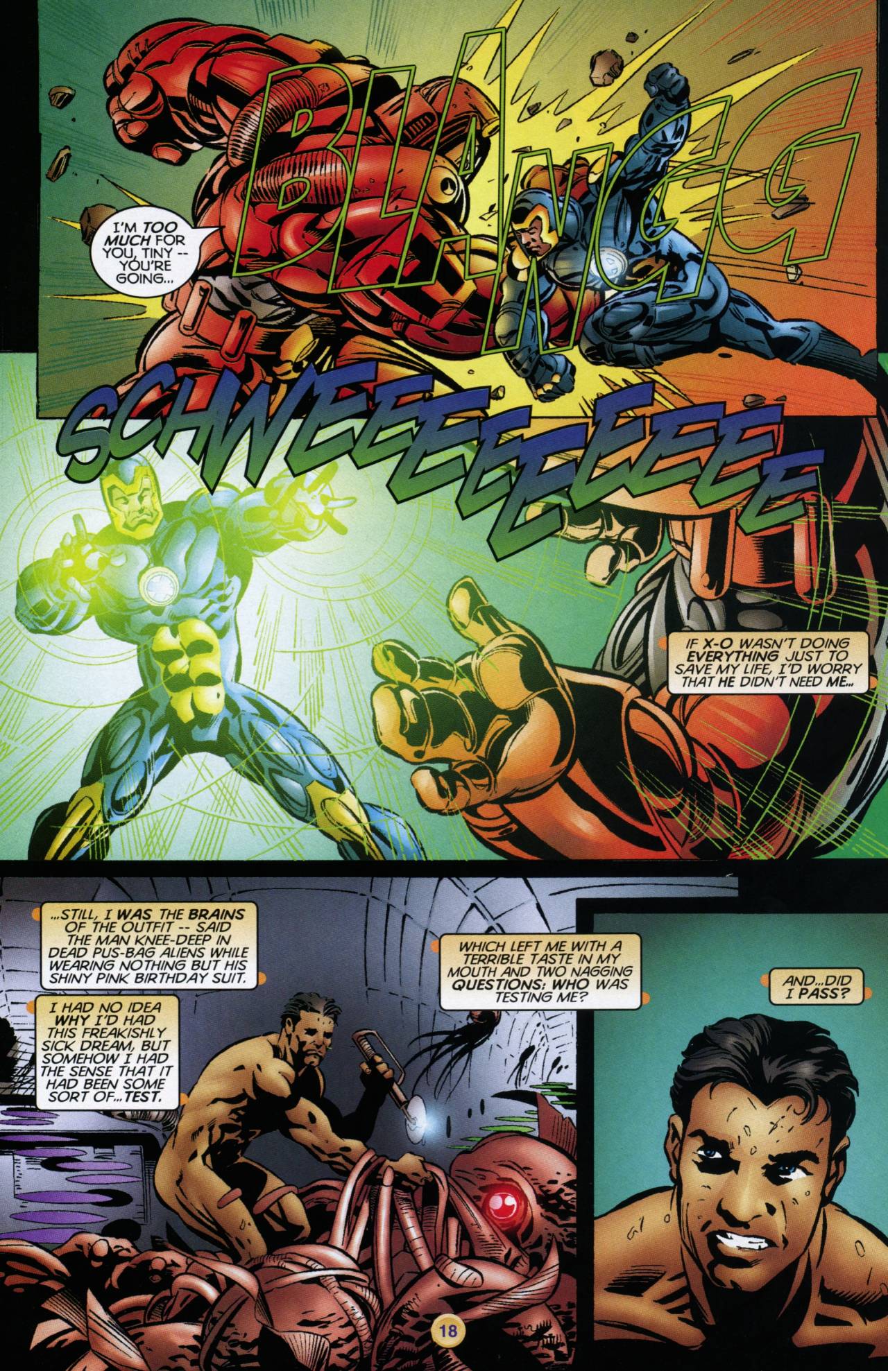 Read online X-O Manowar (1996) comic -  Issue #9 - 15