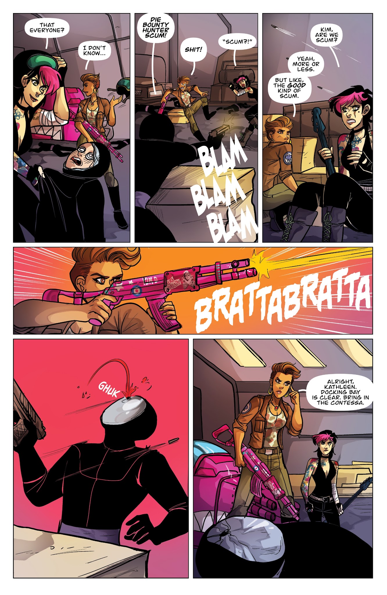 Read online Kim & Kim v2: Love is a Battlefield comic -  Issue #4 - 8