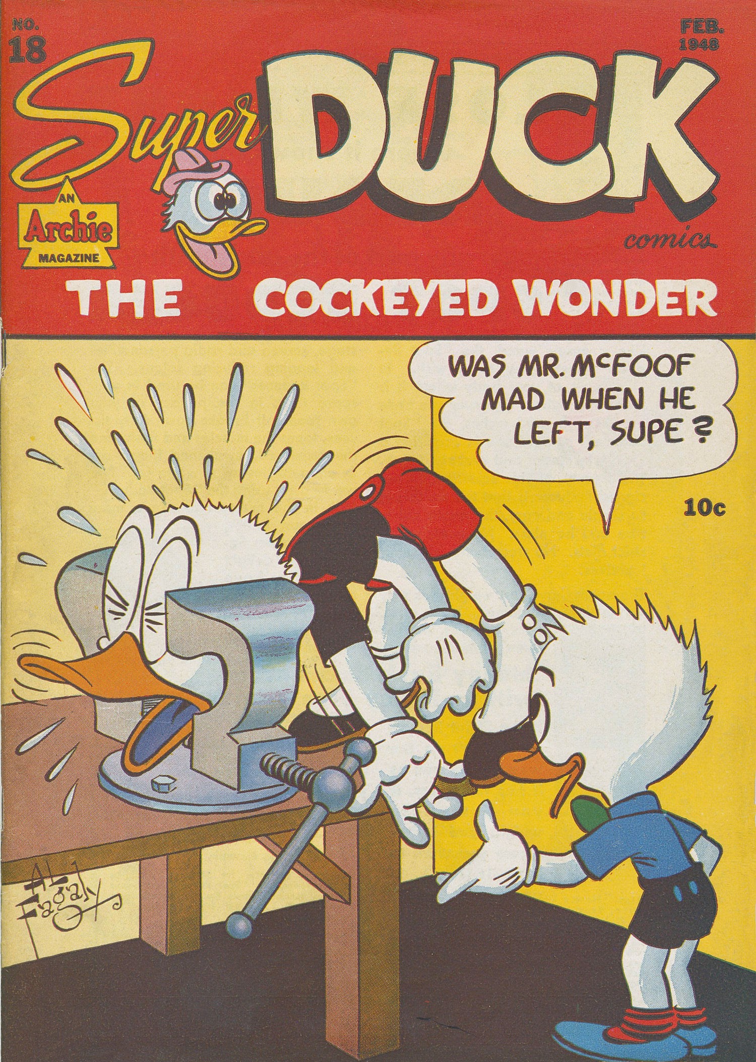 Read online Super Duck Comics comic -  Issue #18 - 1
